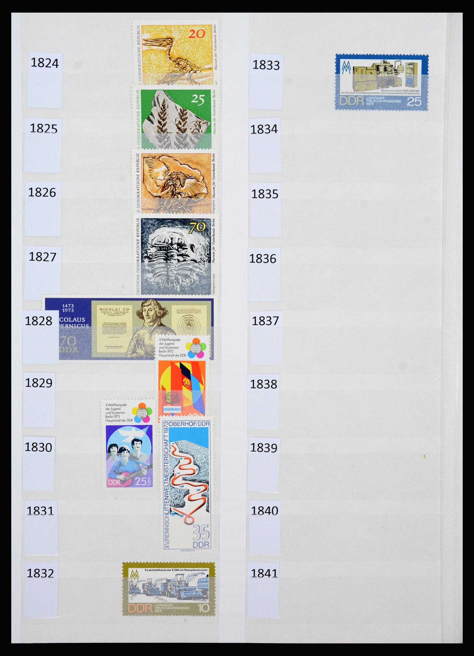 37253 091 - Postzegelverzameling 37253 DDR 1949-1990.