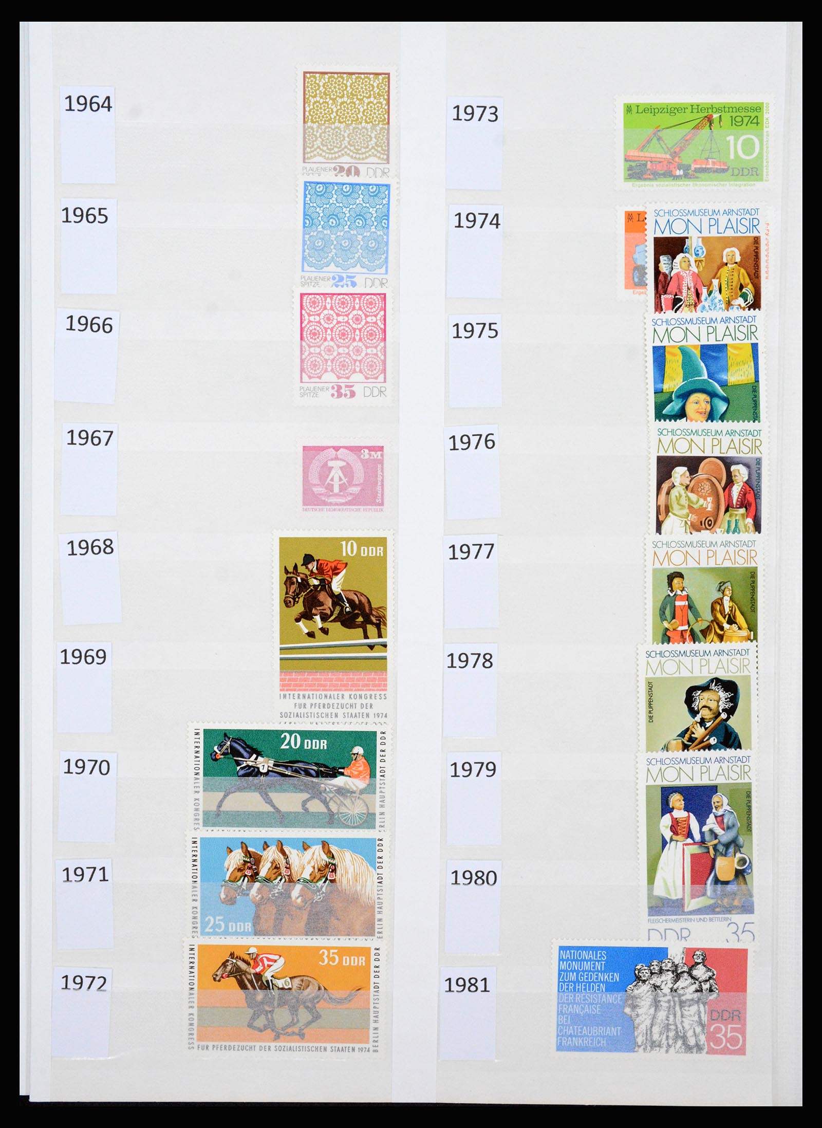 37253 098 - Postzegelverzameling 37253 DDR 1949-1990.