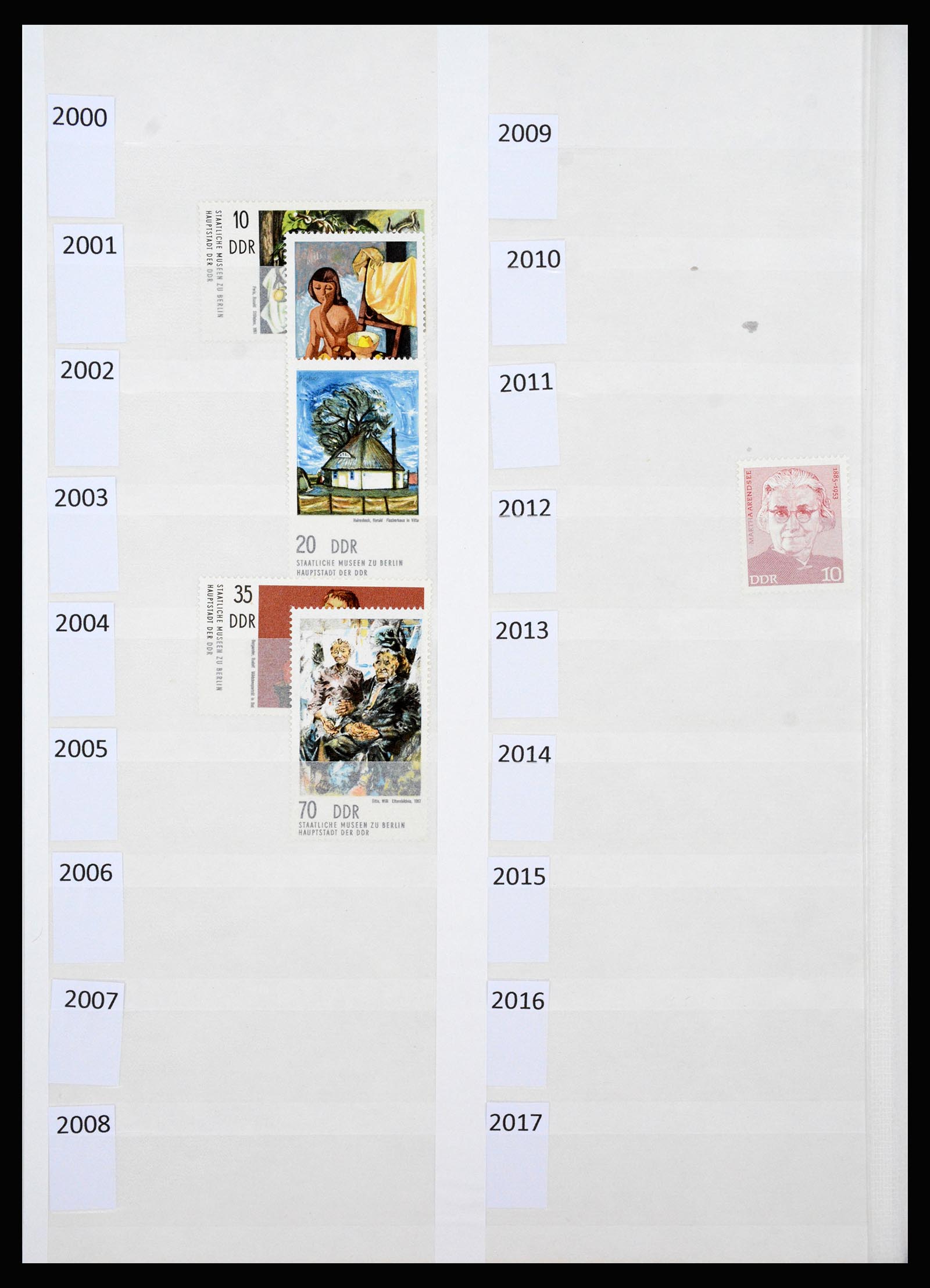 37253 100 - Postzegelverzameling 37253 DDR 1949-1990.