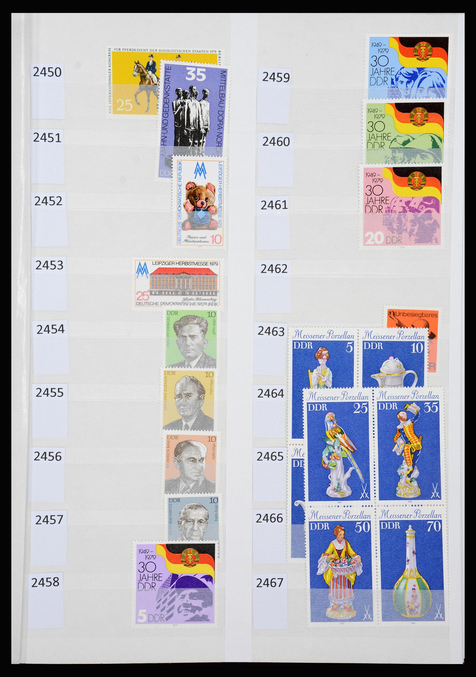 37253 125 - Postzegelverzameling 37253 DDR 1949-1990.