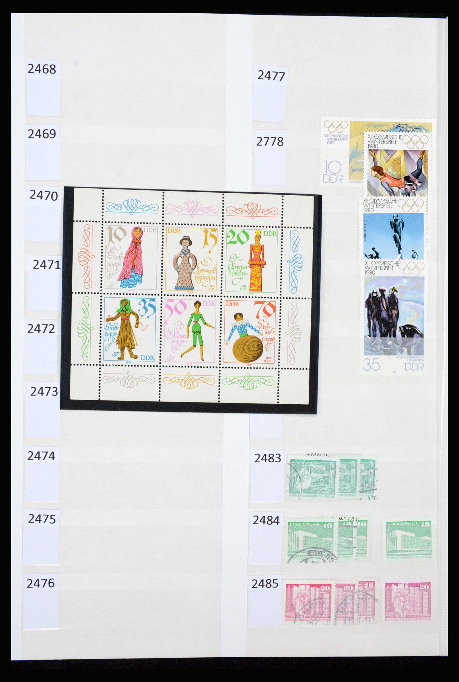 37253 126 - Postzegelverzameling 37253 DDR 1949-1990.