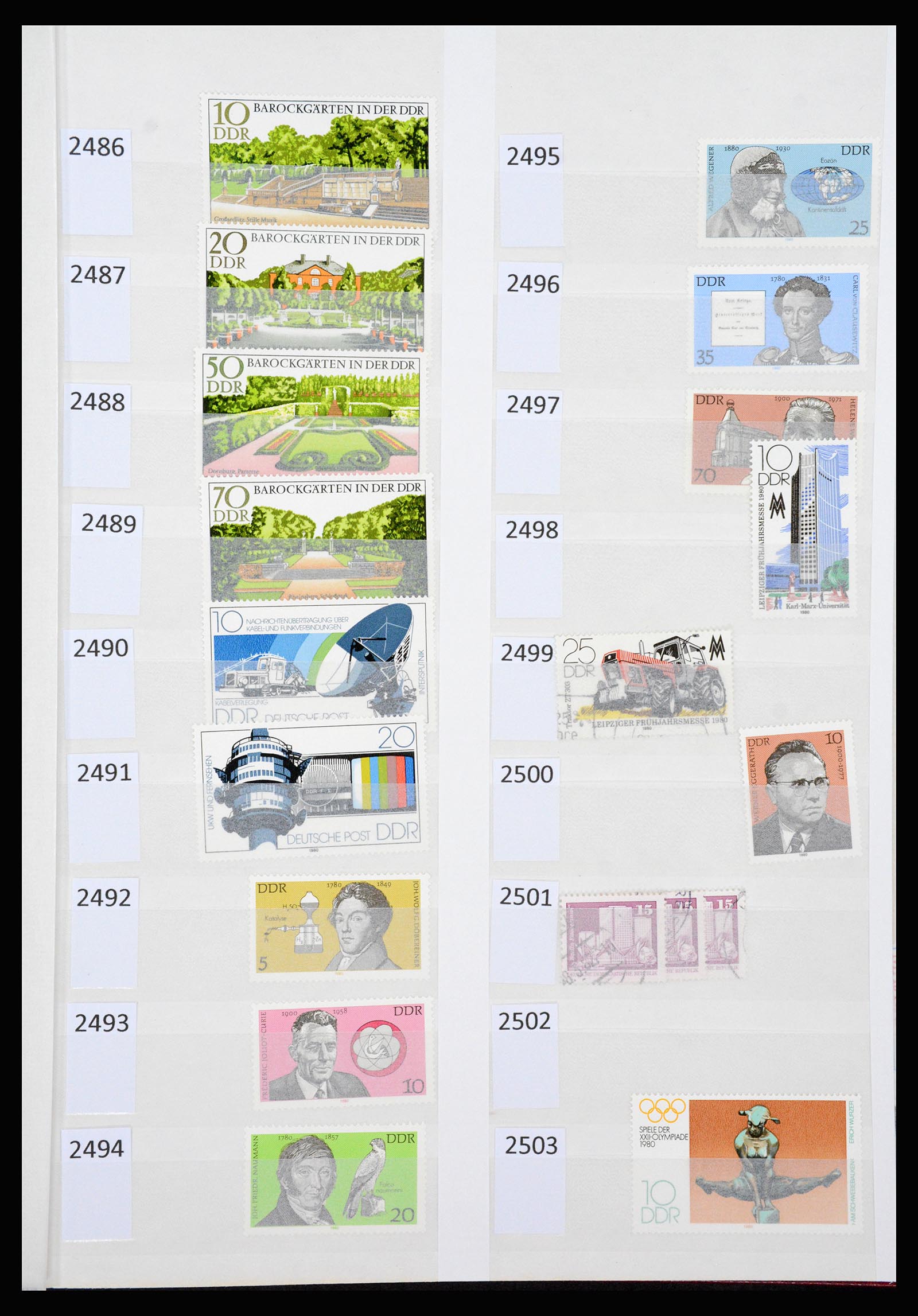 37253 127 - Postzegelverzameling 37253 DDR 1949-1990.