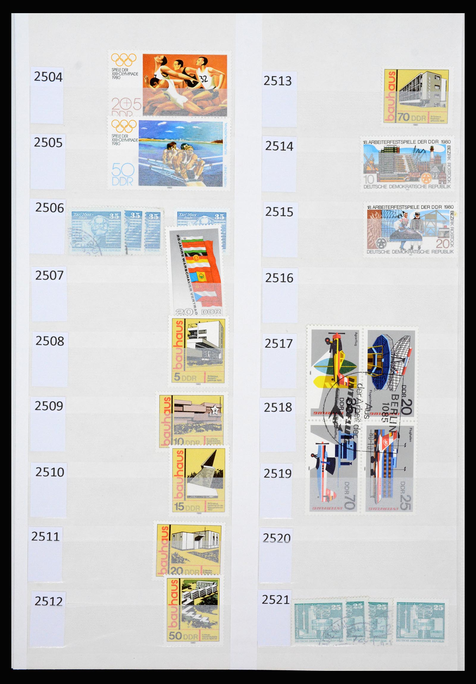 37253 128 - Postzegelverzameling 37253 DDR 1949-1990.