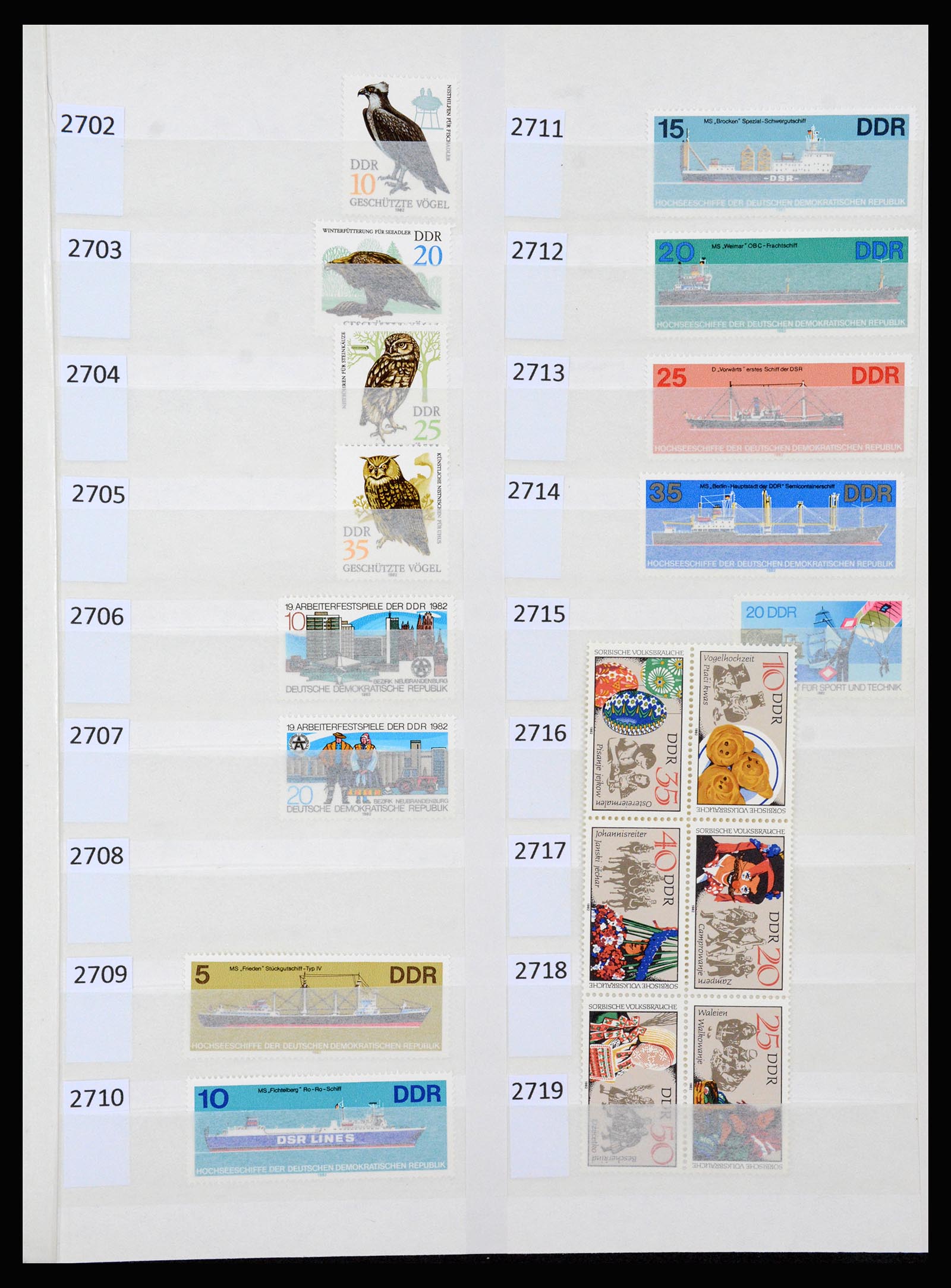 37253 139 - Postzegelverzameling 37253 DDR 1949-1990.