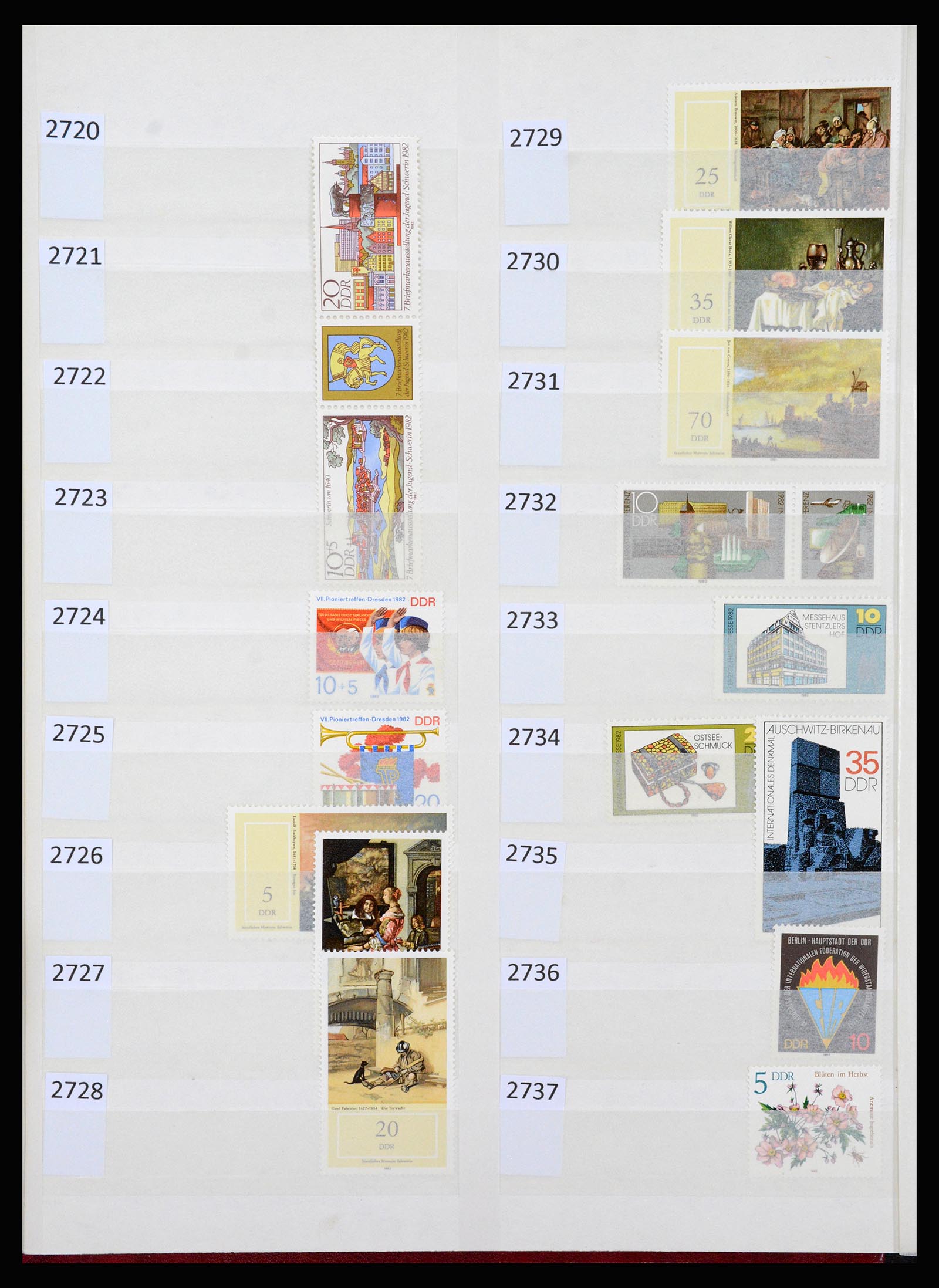 37253 140 - Postzegelverzameling 37253 DDR 1949-1990.