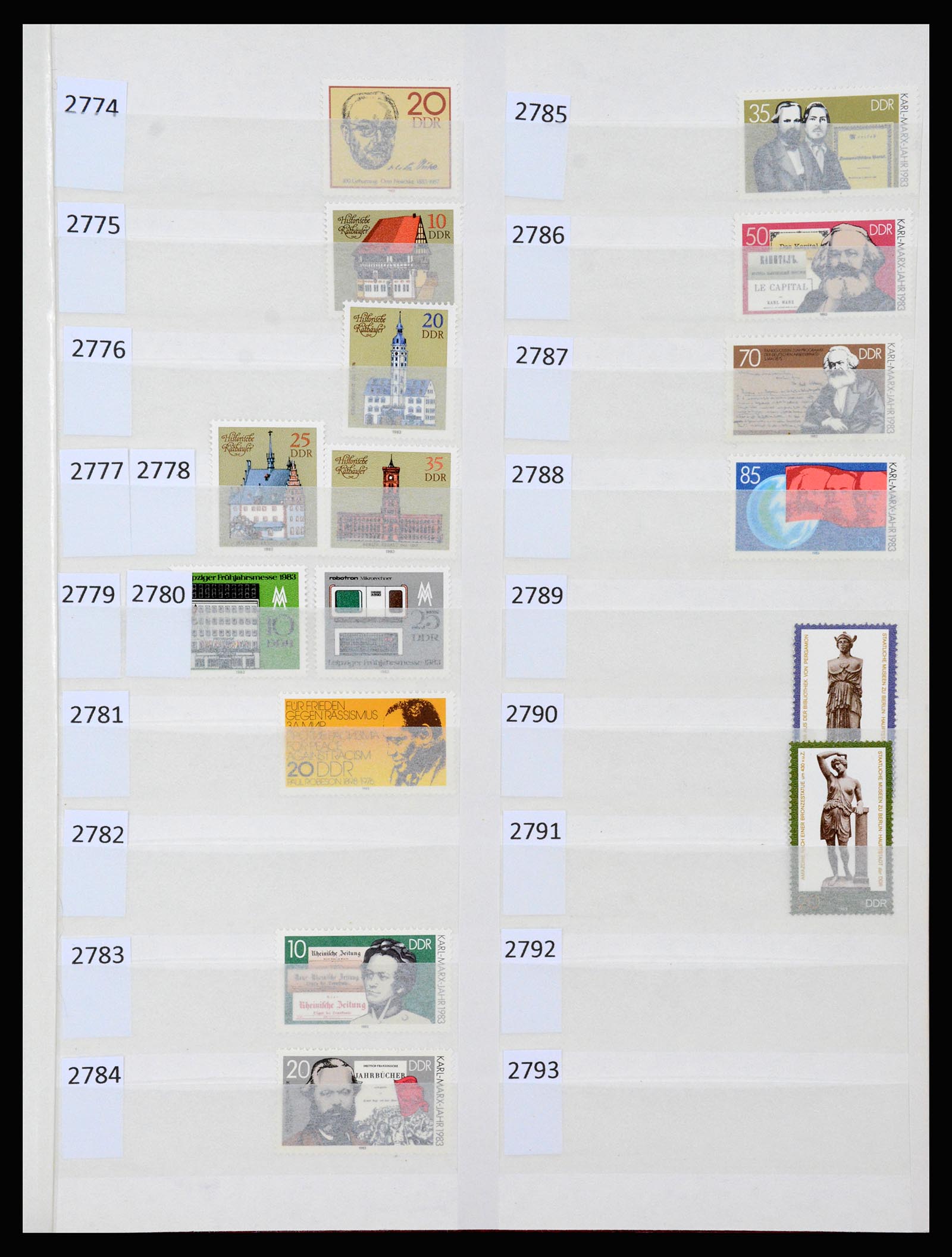 37253 143 - Postzegelverzameling 37253 DDR 1949-1990.