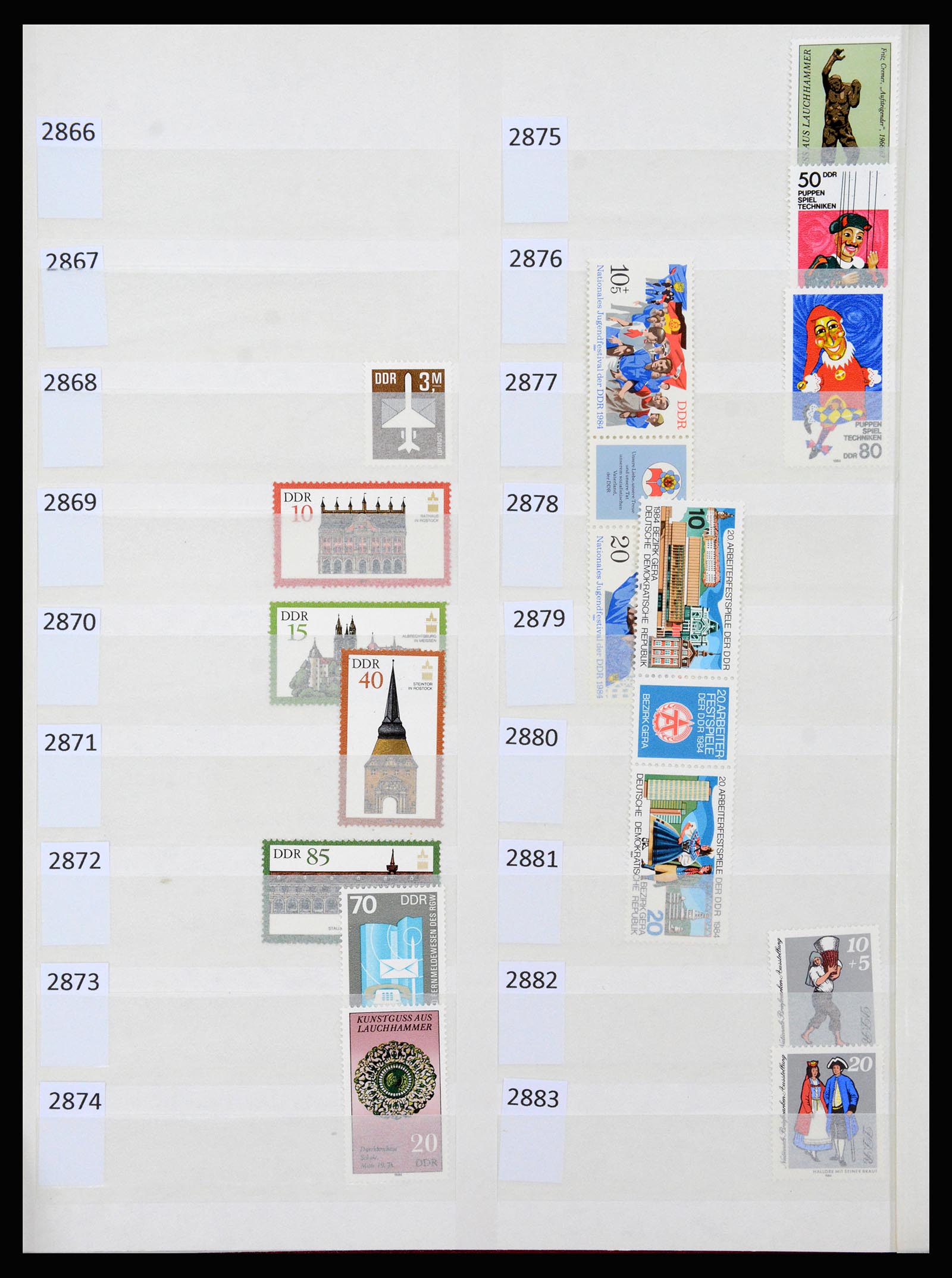 37253 148 - Postzegelverzameling 37253 DDR 1949-1990.