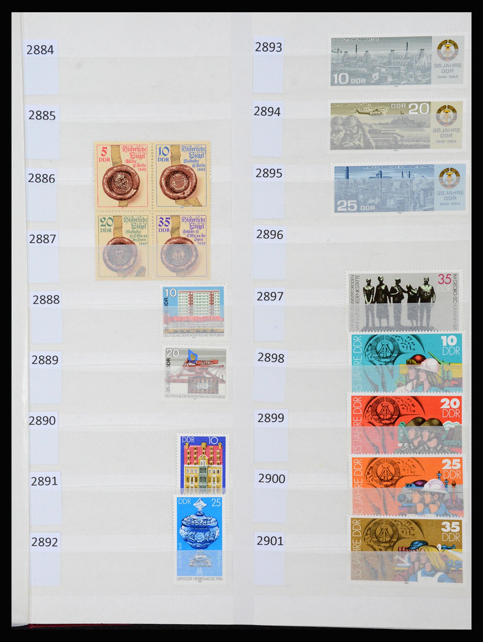 37253 149 - Postzegelverzameling 37253 DDR 1949-1990.