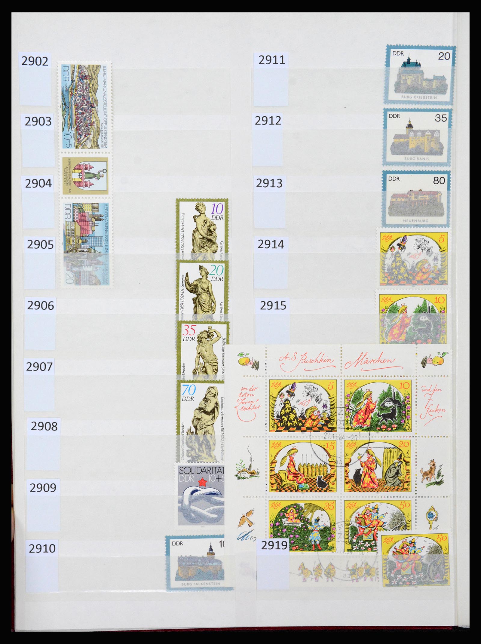 37253 150 - Postzegelverzameling 37253 DDR 1949-1990.