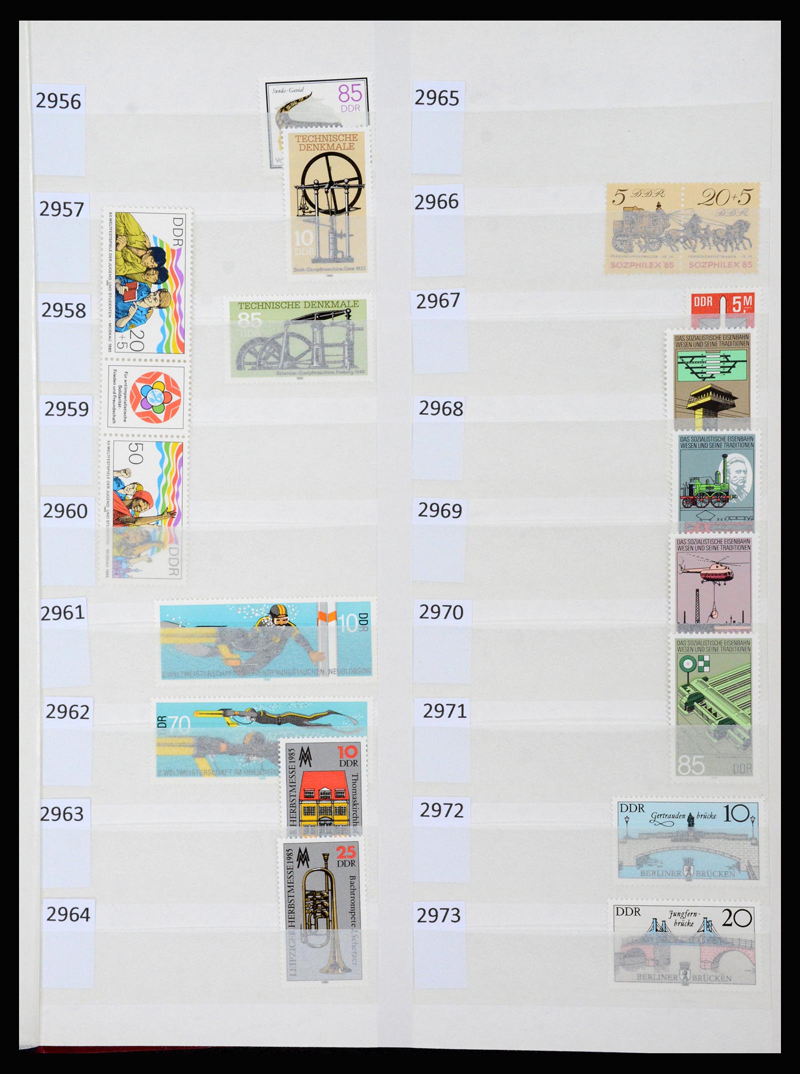 37253 153 - Postzegelverzameling 37253 DDR 1949-1990.
