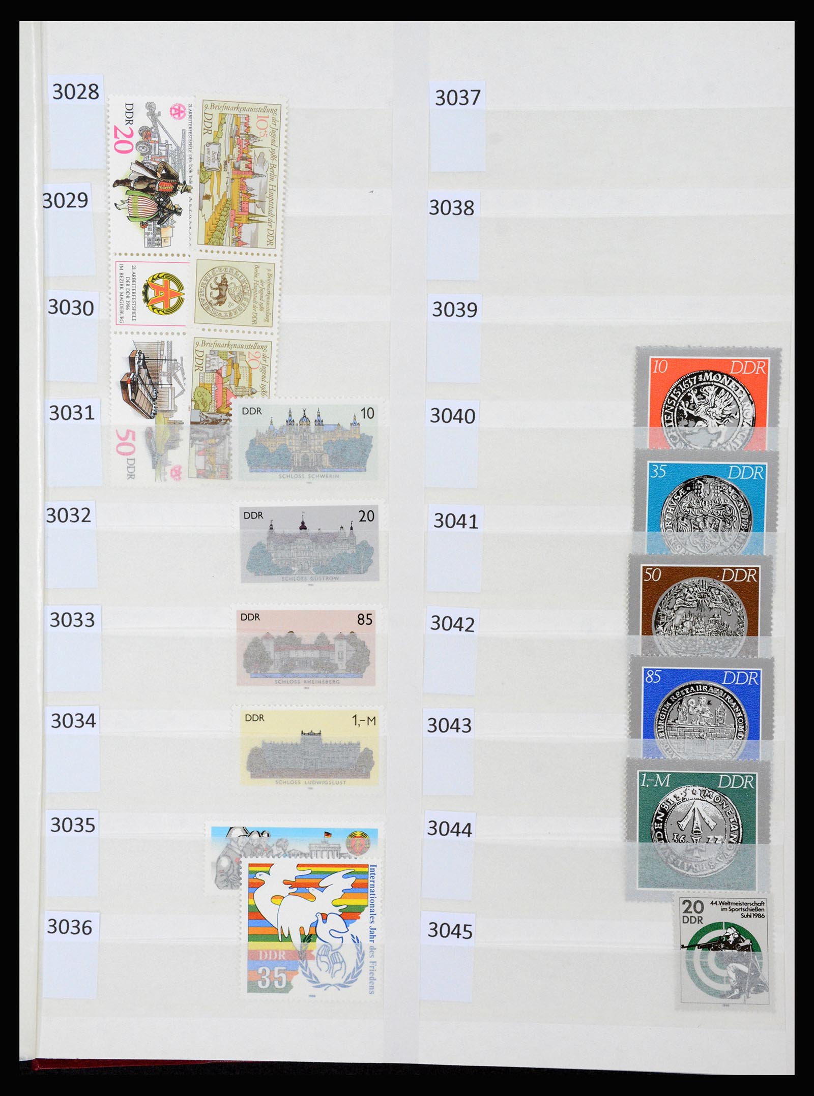 37253 157 - Postzegelverzameling 37253 DDR 1949-1990.
