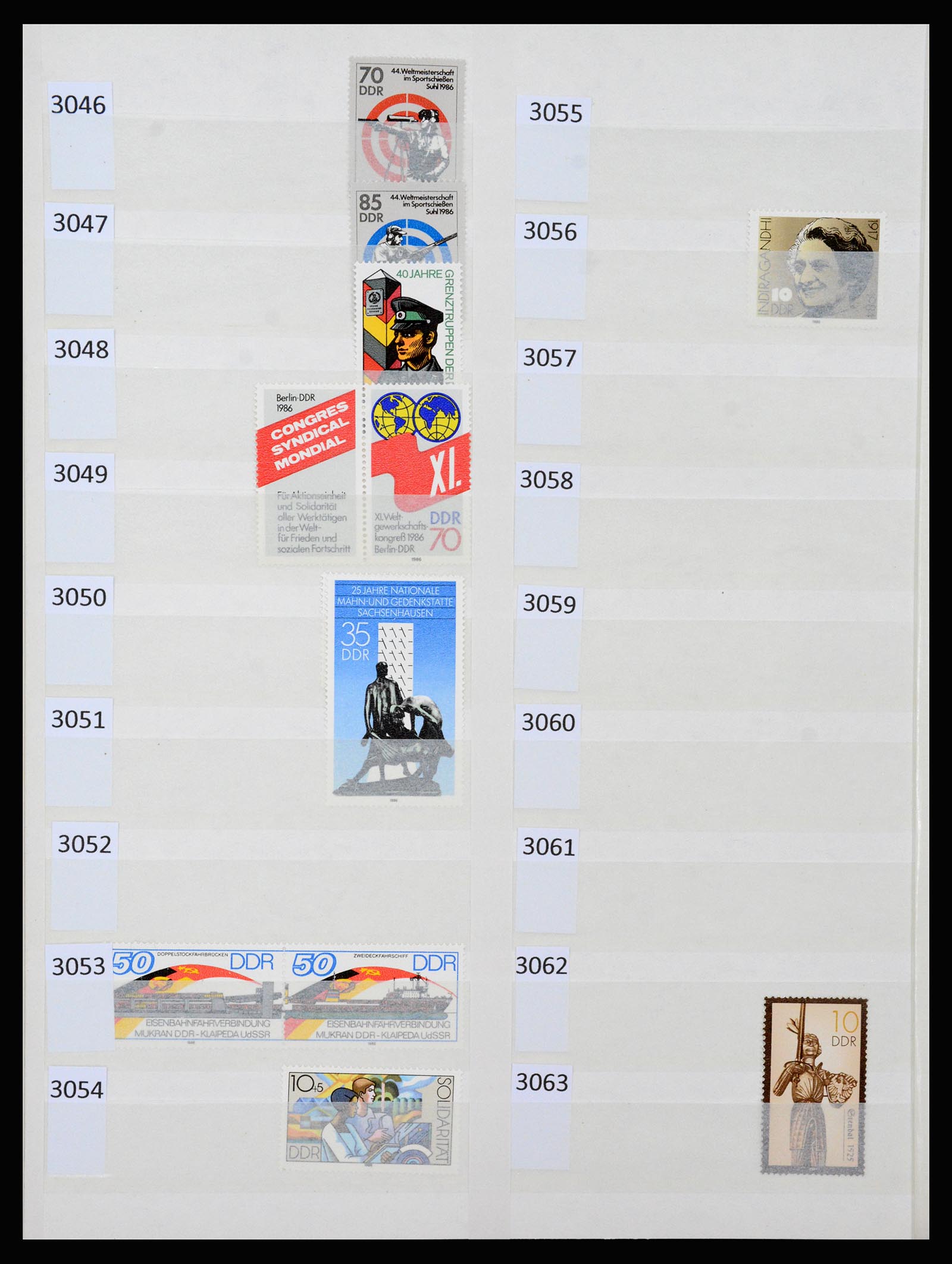 37253 158 - Postzegelverzameling 37253 DDR 1949-1990.