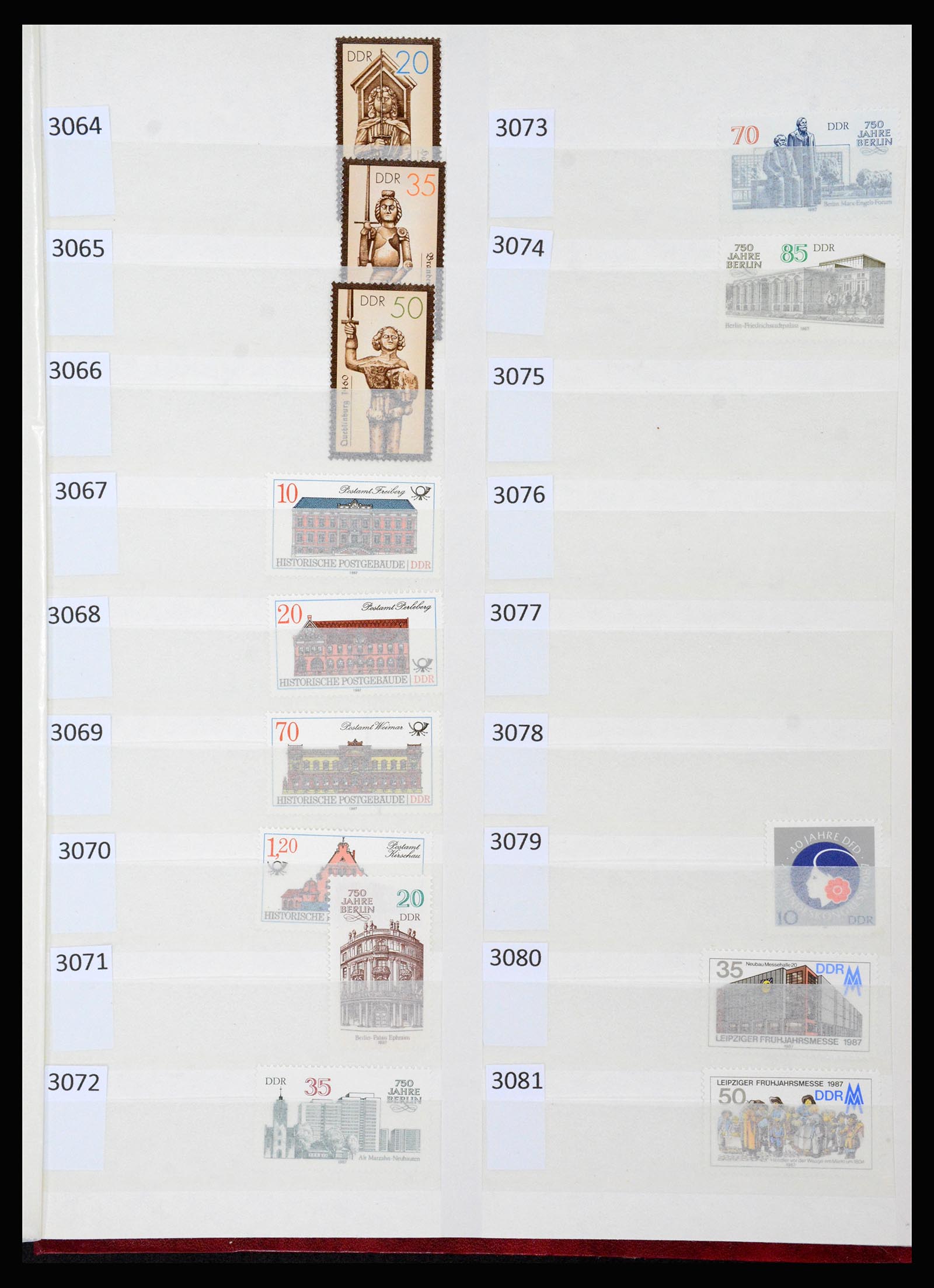 37253 159 - Postzegelverzameling 37253 DDR 1949-1990.