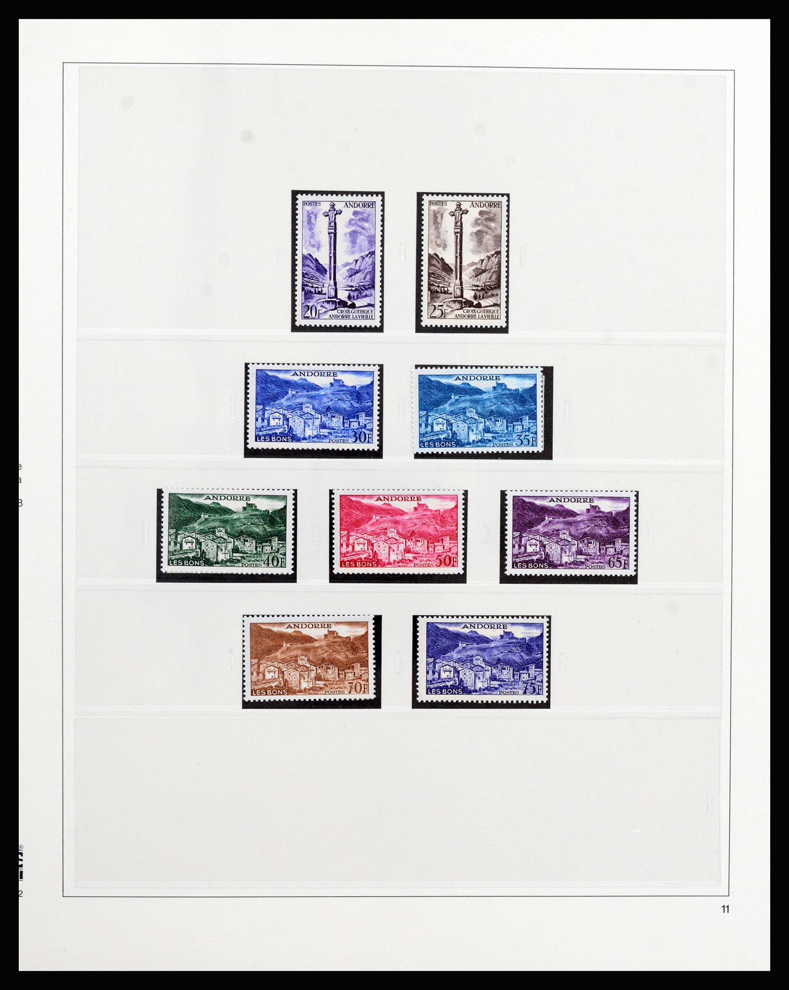 37258 011 - Postzegelverzameling 37258 Andorra 1931-1994.