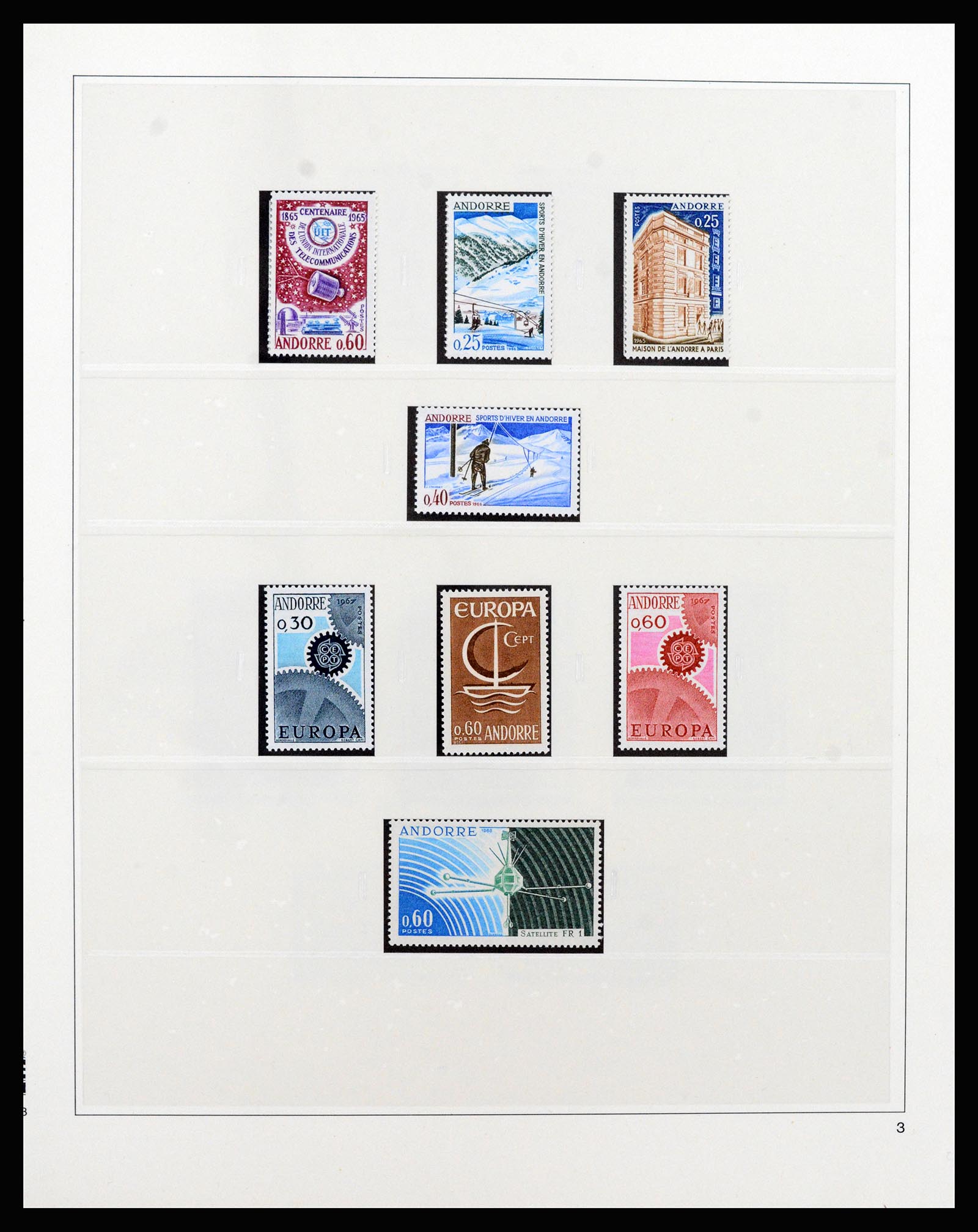 37258 015 - Postzegelverzameling 37258 Andorra 1931-1994.