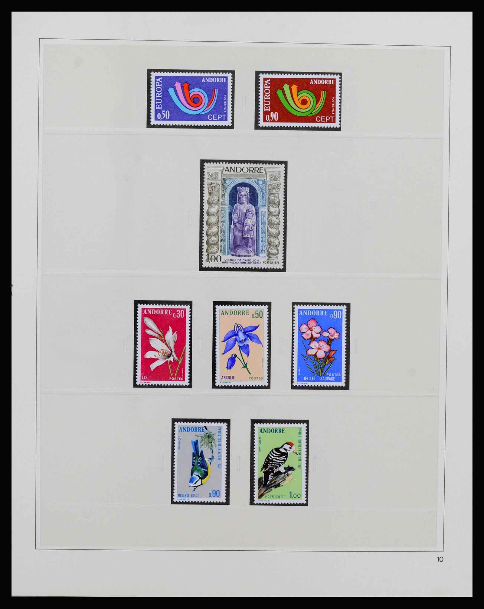 37258 022 - Postzegelverzameling 37258 Andorra 1931-1994.