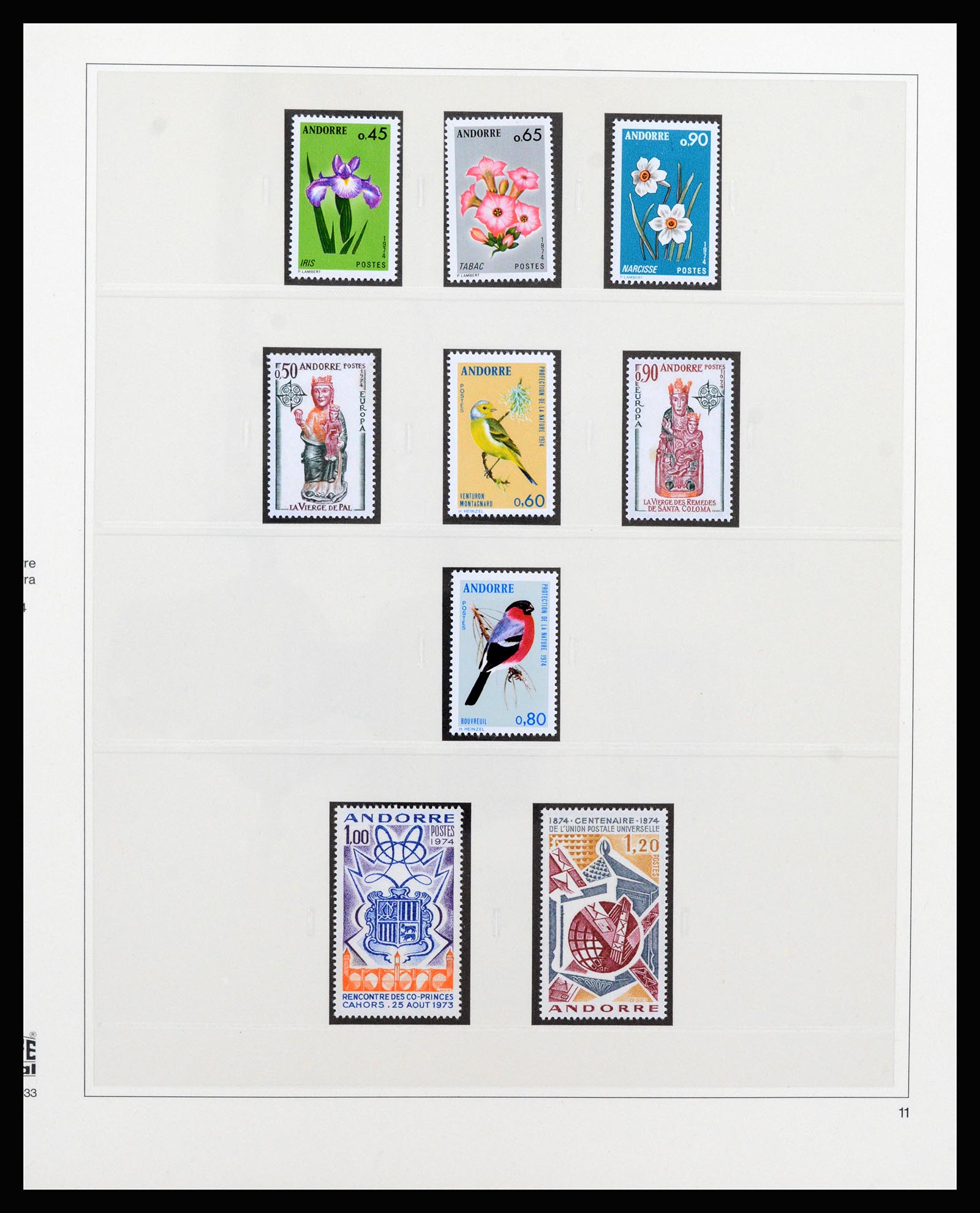 37258 023 - Postzegelverzameling 37258 Andorra 1931-1994.