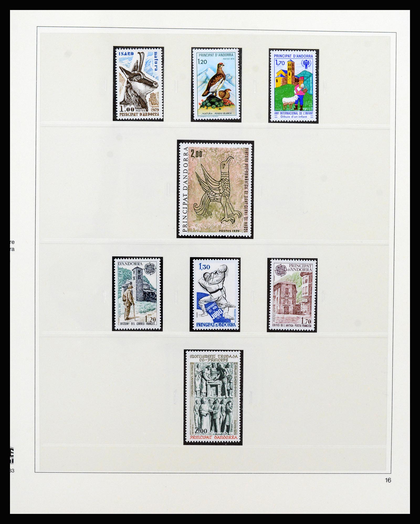 37258 028 - Postzegelverzameling 37258 Andorra 1931-1994.