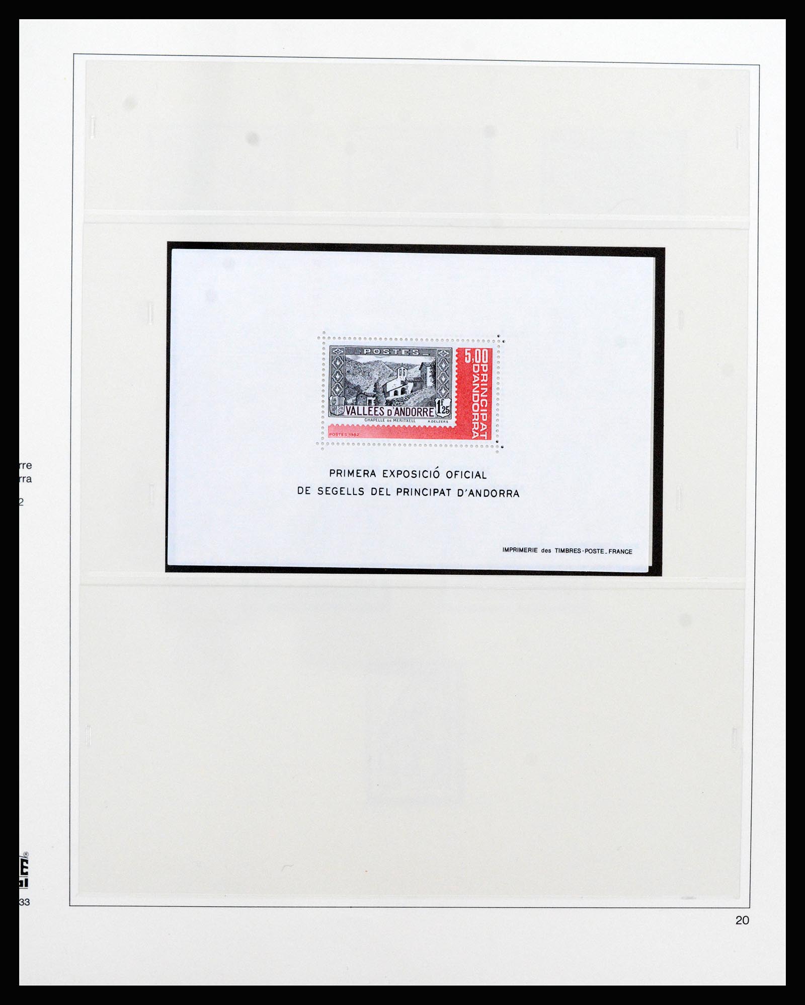 37258 032 - Postzegelverzameling 37258 Andorra 1931-1994.
