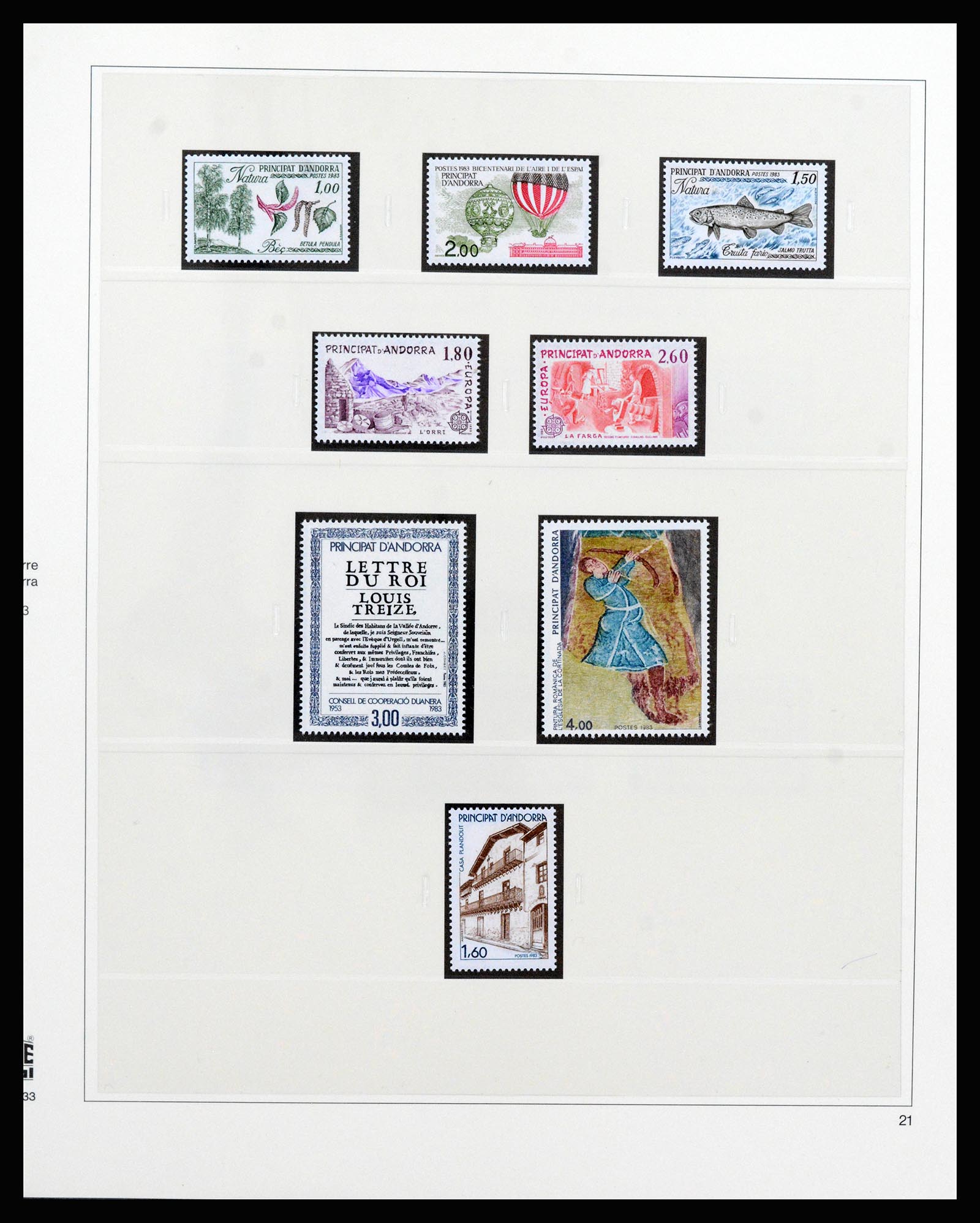 37258 033 - Postzegelverzameling 37258 Andorra 1931-1994.