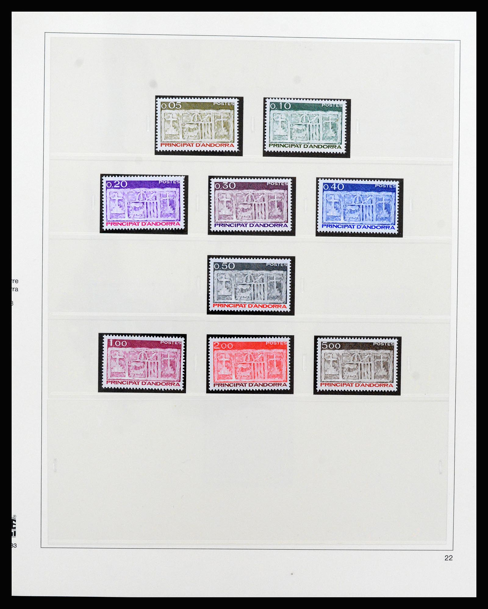 37258 034 - Postzegelverzameling 37258 Andorra 1931-1994.