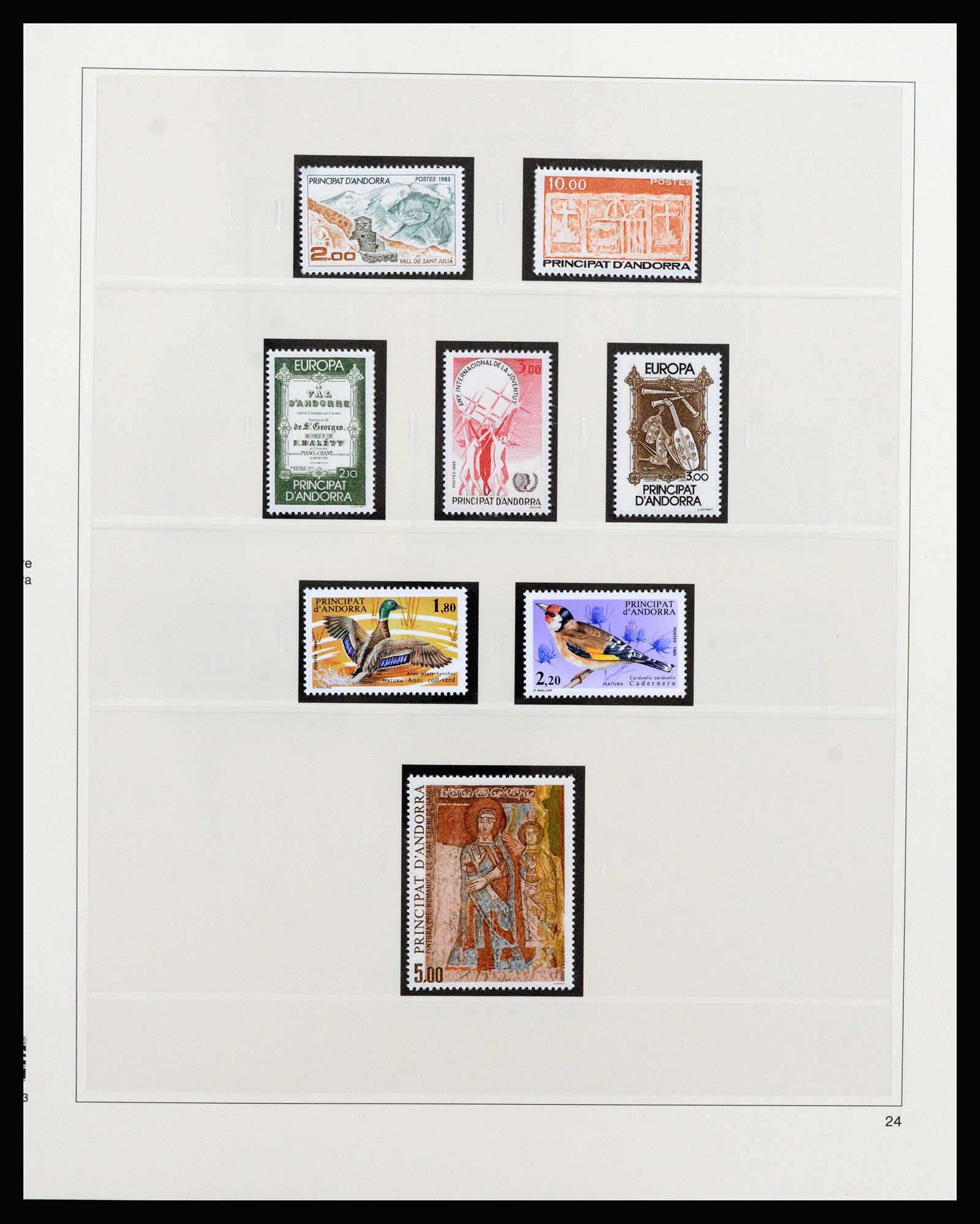 37258 036 - Postzegelverzameling 37258 Andorra 1931-1994.