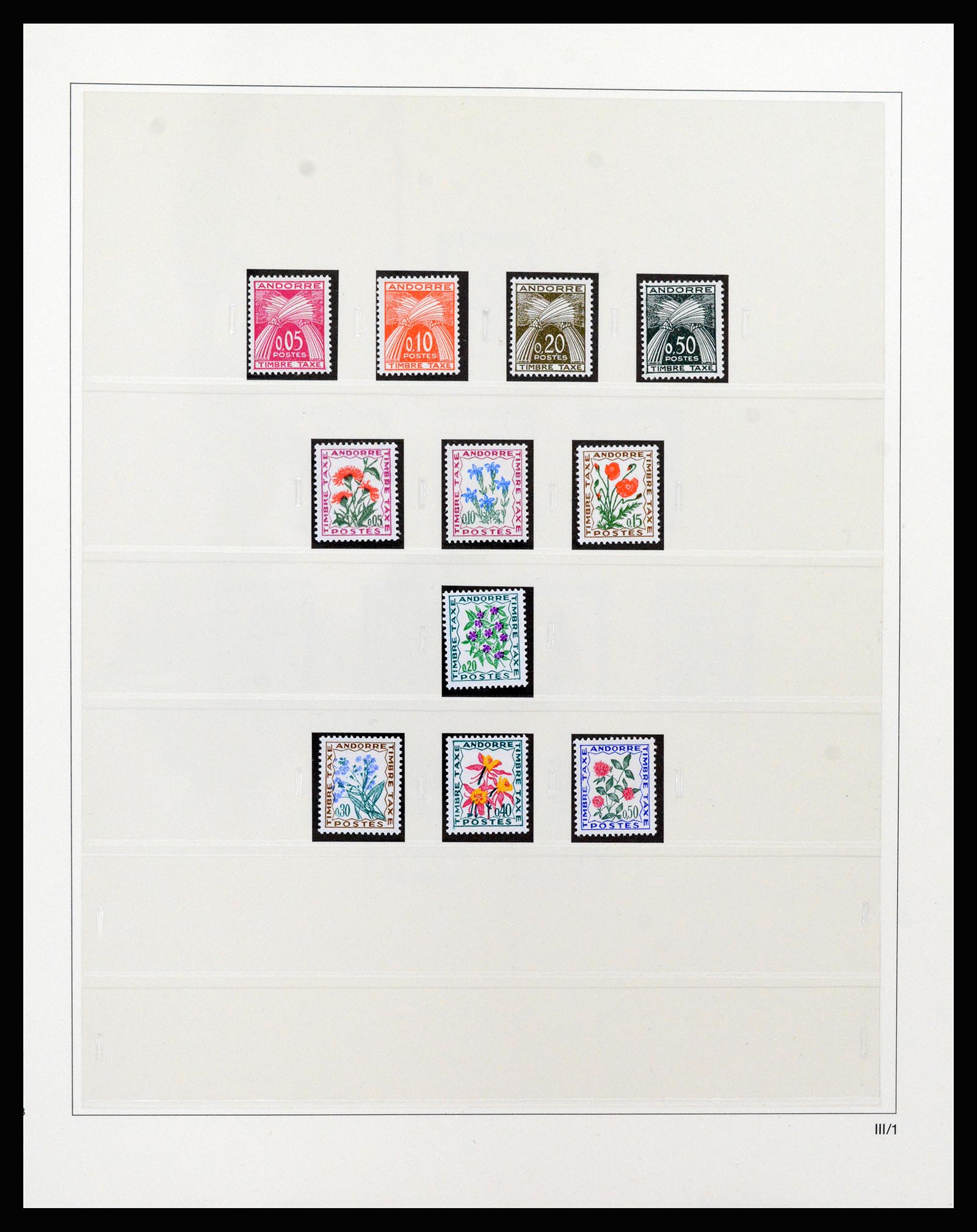 37258 049 - Postzegelverzameling 37258 Andorra 1931-1994.