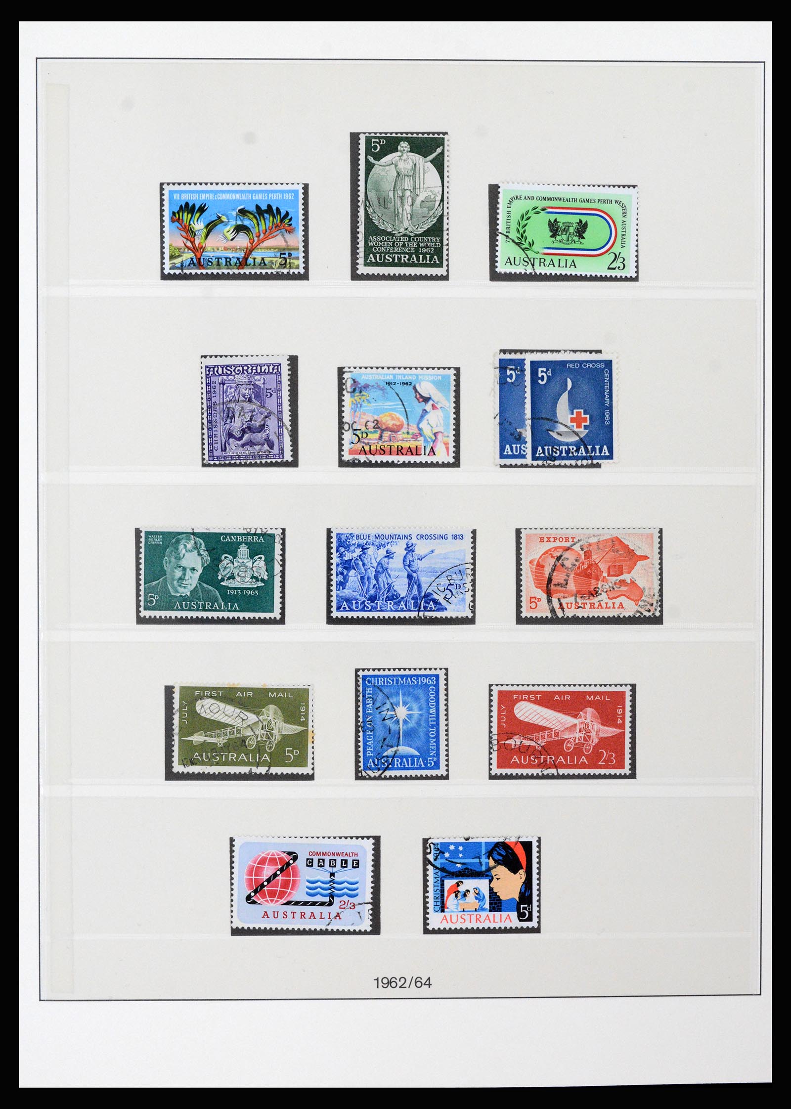 37259 009 - Postzegelverzameling 37259 Australië 1951-2016.