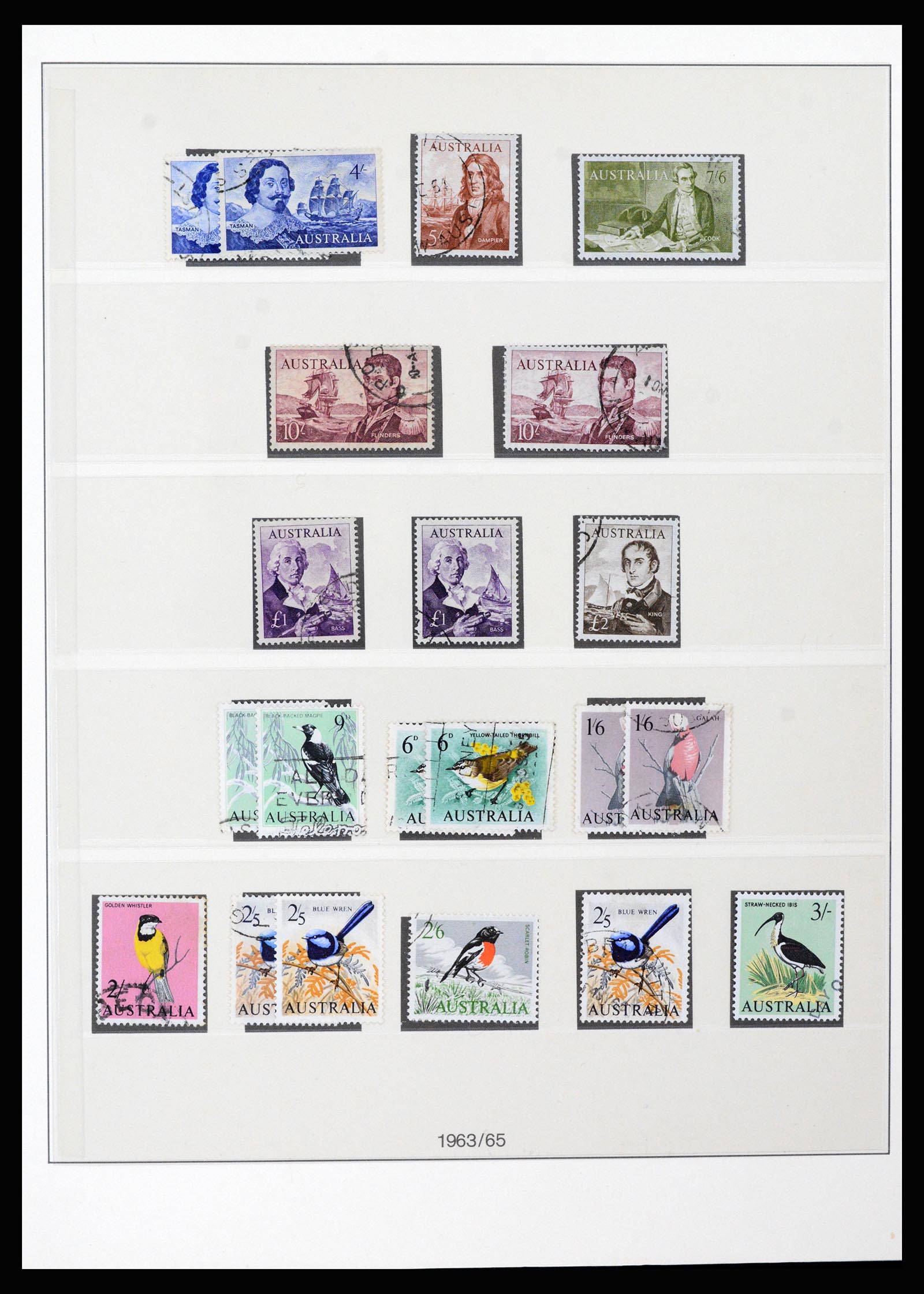37259 010 - Postzegelverzameling 37259 Australië 1951-2016.