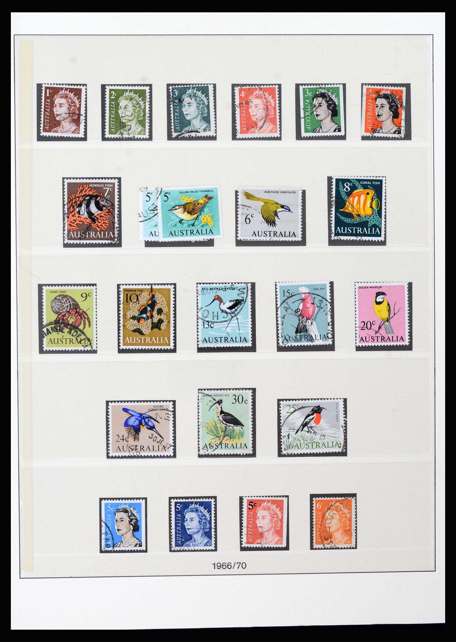 37259 012 - Postzegelverzameling 37259 Australië 1951-2016.