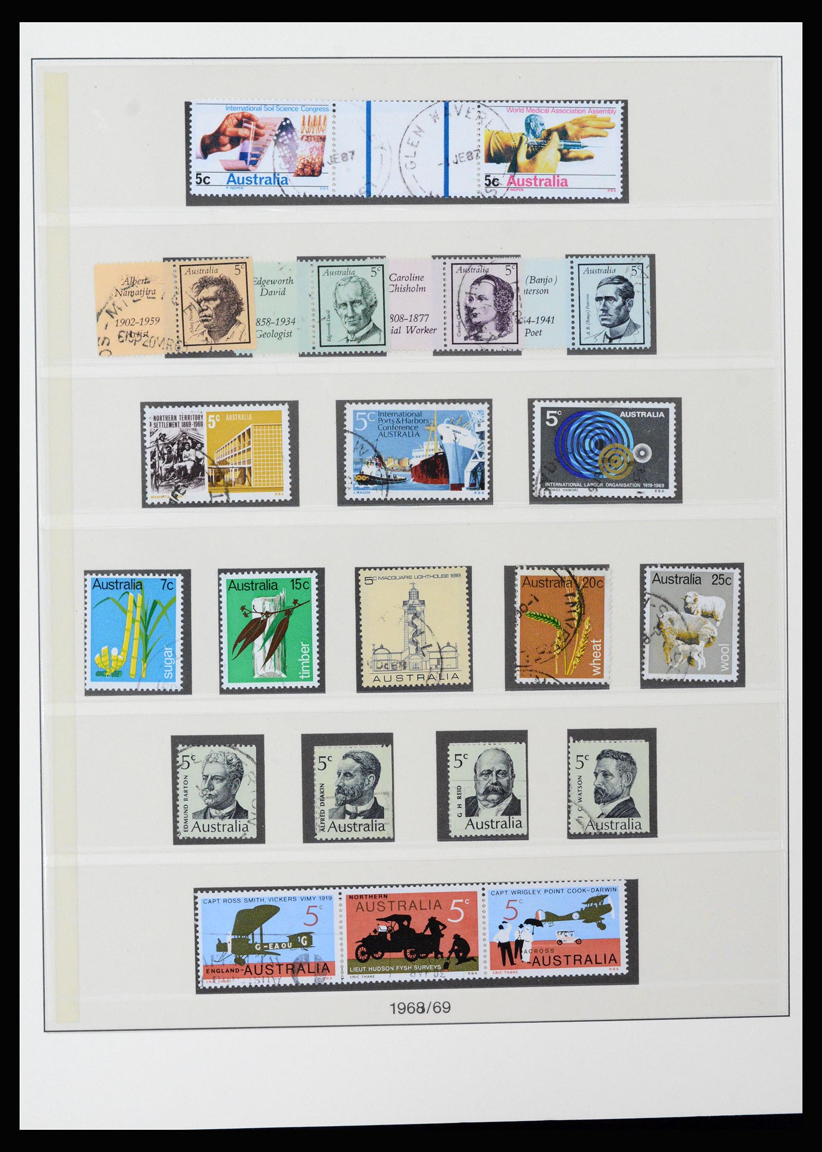37259 017 - Postzegelverzameling 37259 Australië 1951-2016.