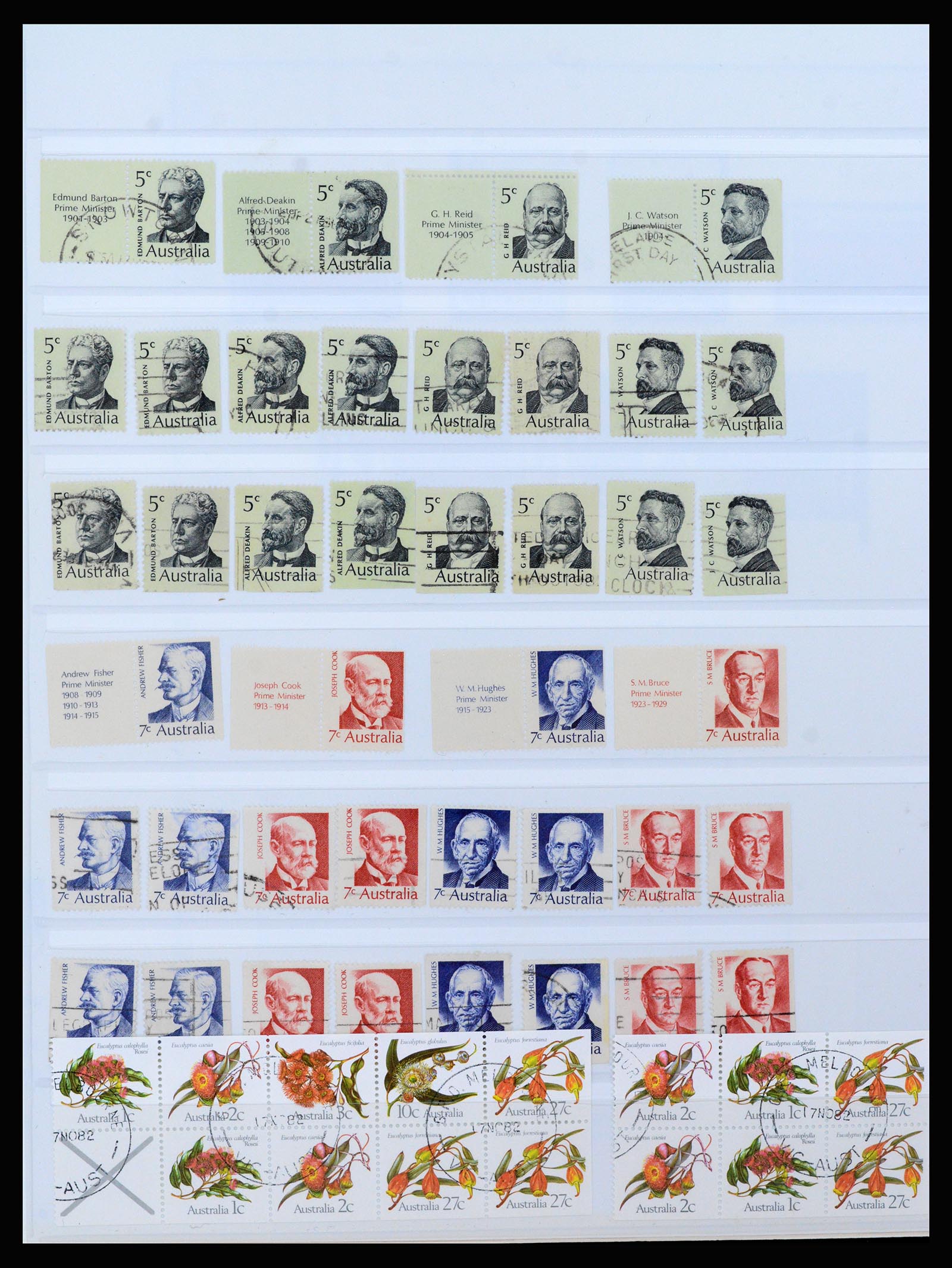 37259 018 - Postzegelverzameling 37259 Australië 1951-2016.