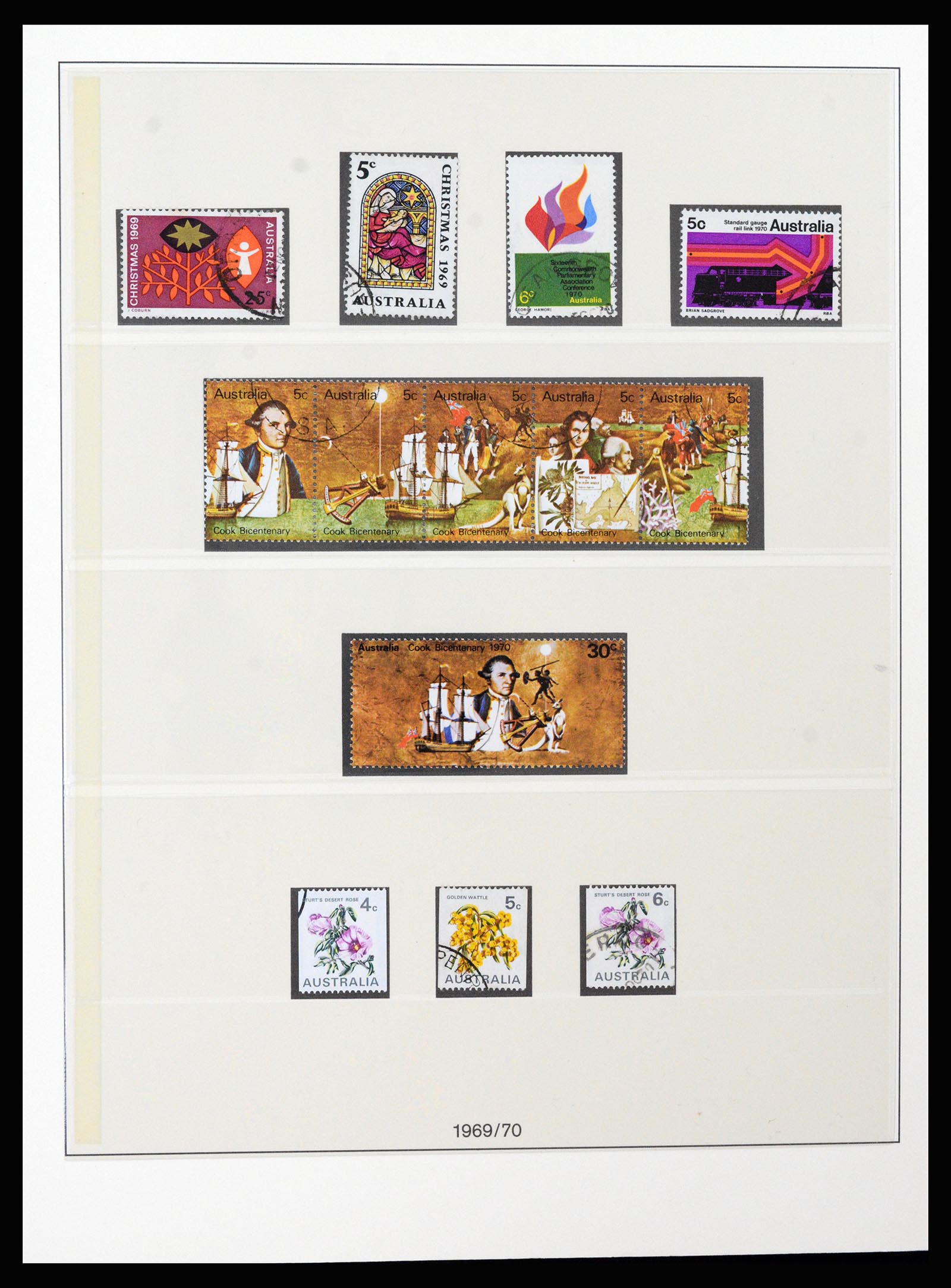 37259 020 - Postzegelverzameling 37259 Australië 1951-2016.