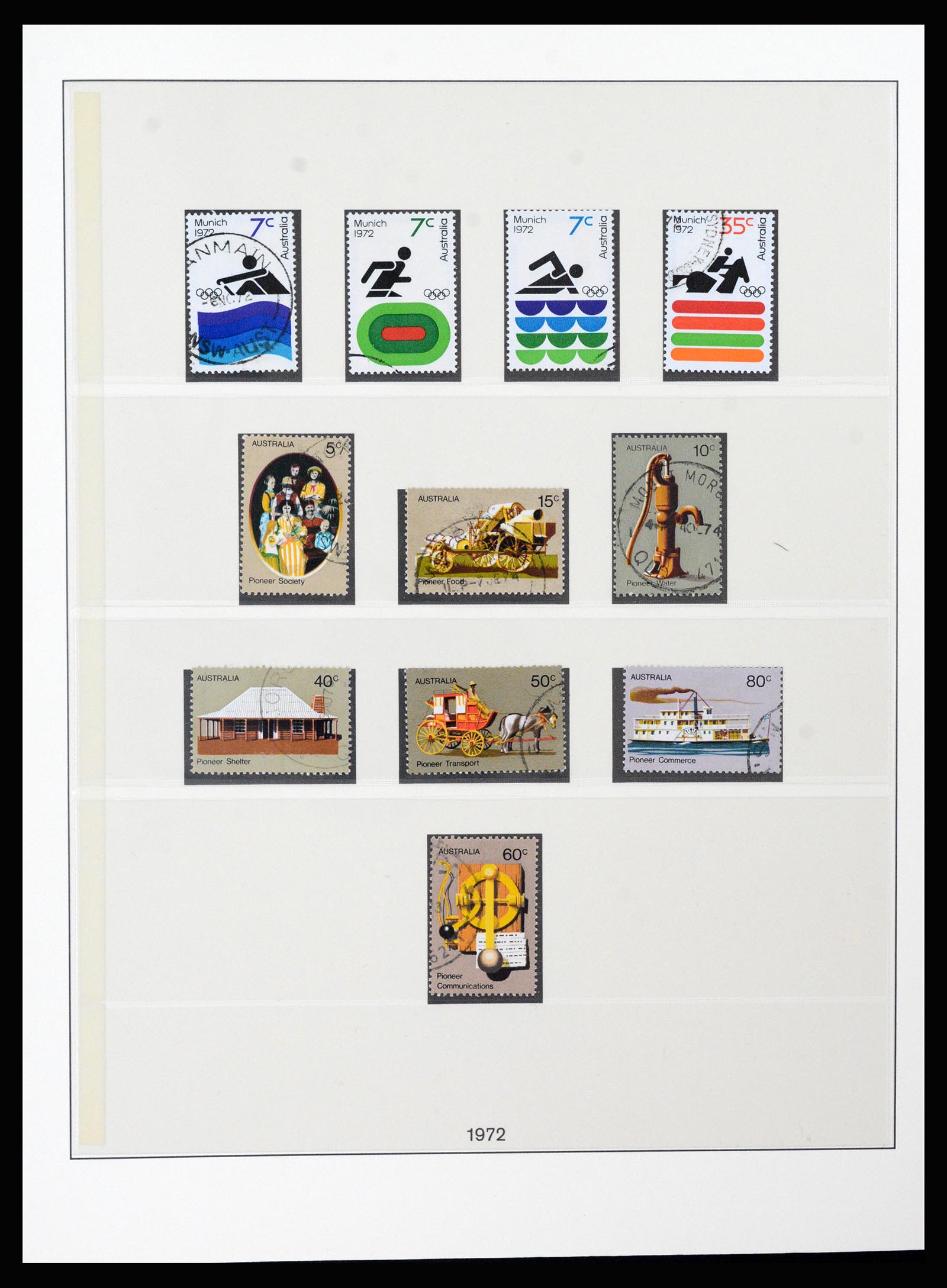 37259 029 - Postzegelverzameling 37259 Australië 1951-2016.