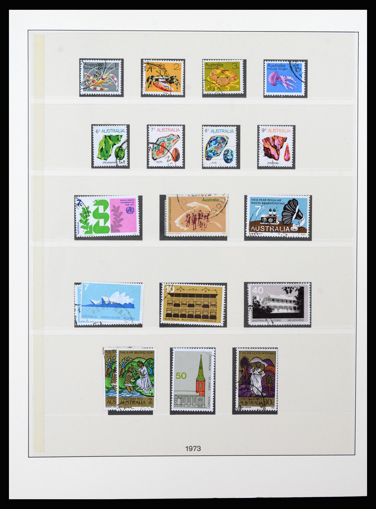37259 031 - Postzegelverzameling 37259 Australië 1951-2016.