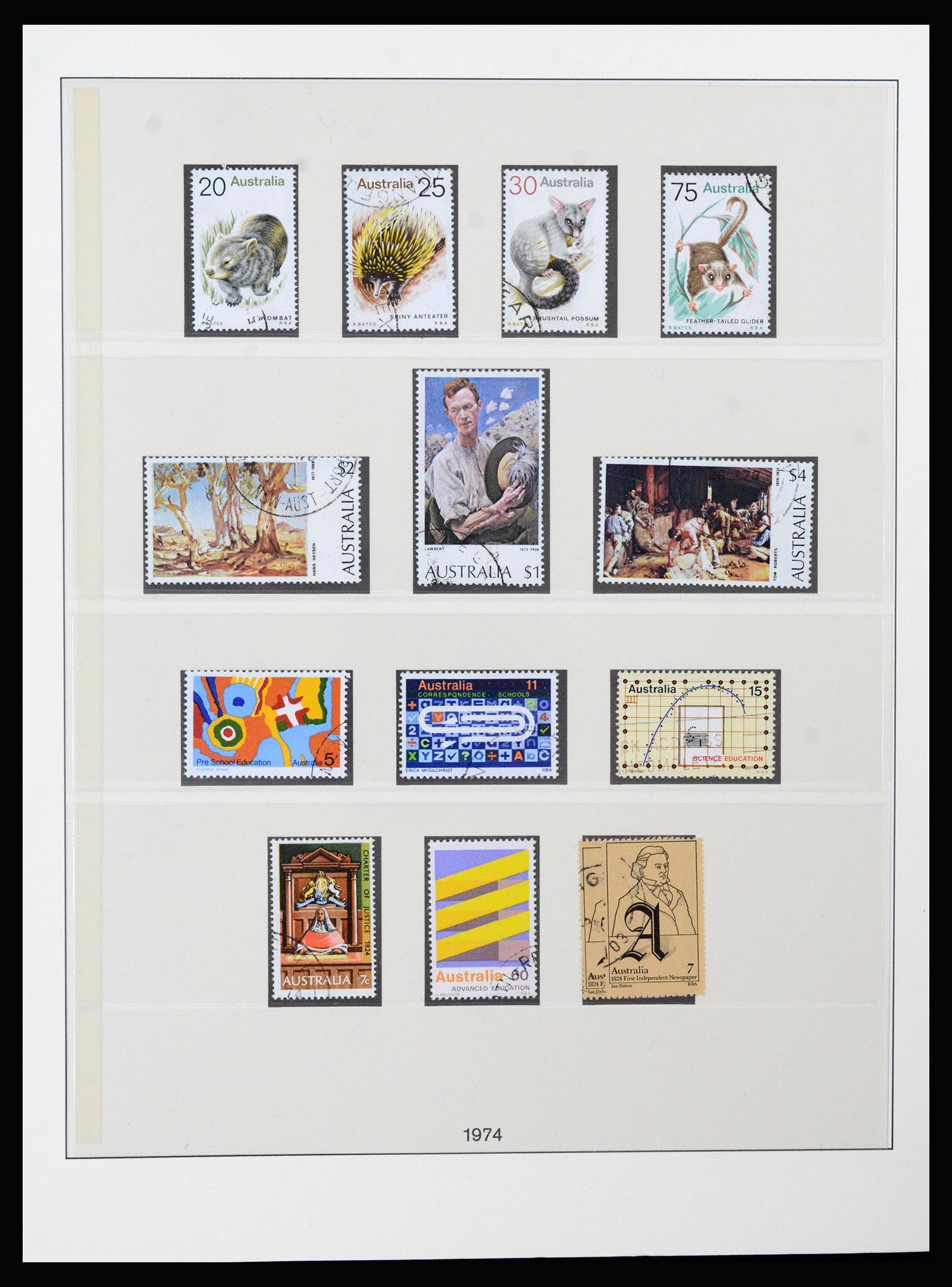 37259 032 - Postzegelverzameling 37259 Australië 1951-2016.