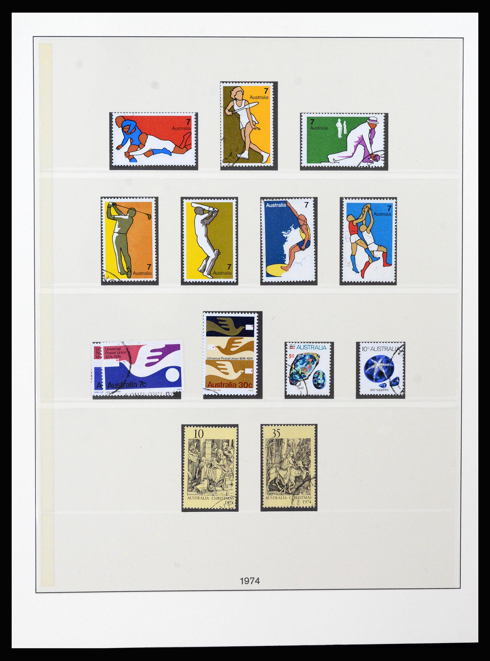 37259 033 - Postzegelverzameling 37259 Australië 1951-2016.