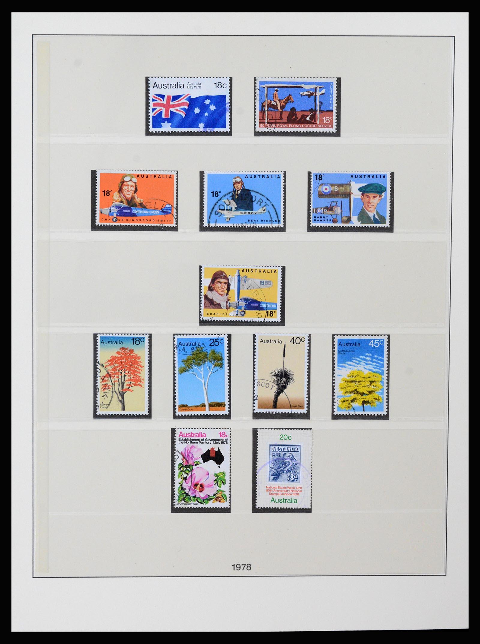 37259 040 - Postzegelverzameling 37259 Australië 1951-2016.