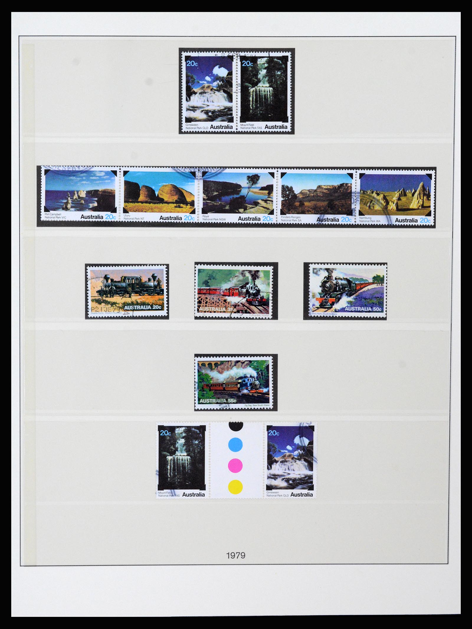 37259 044 - Postzegelverzameling 37259 Australië 1951-2016.