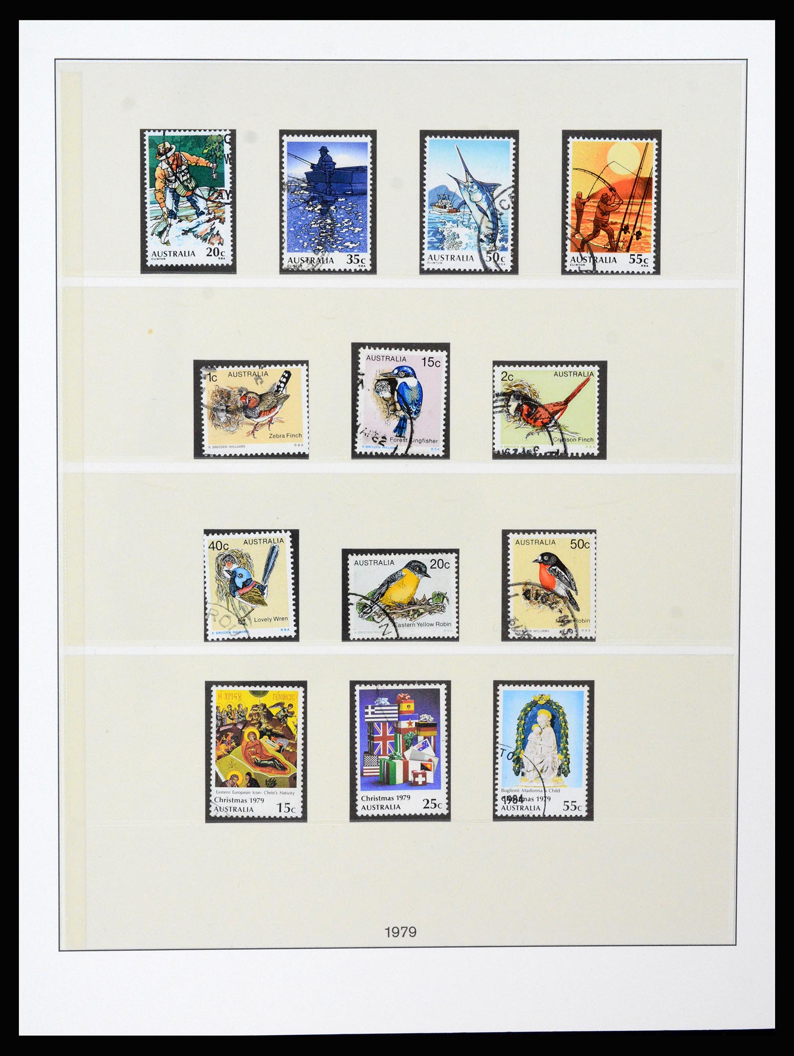 37259 045 - Postzegelverzameling 37259 Australië 1951-2016.