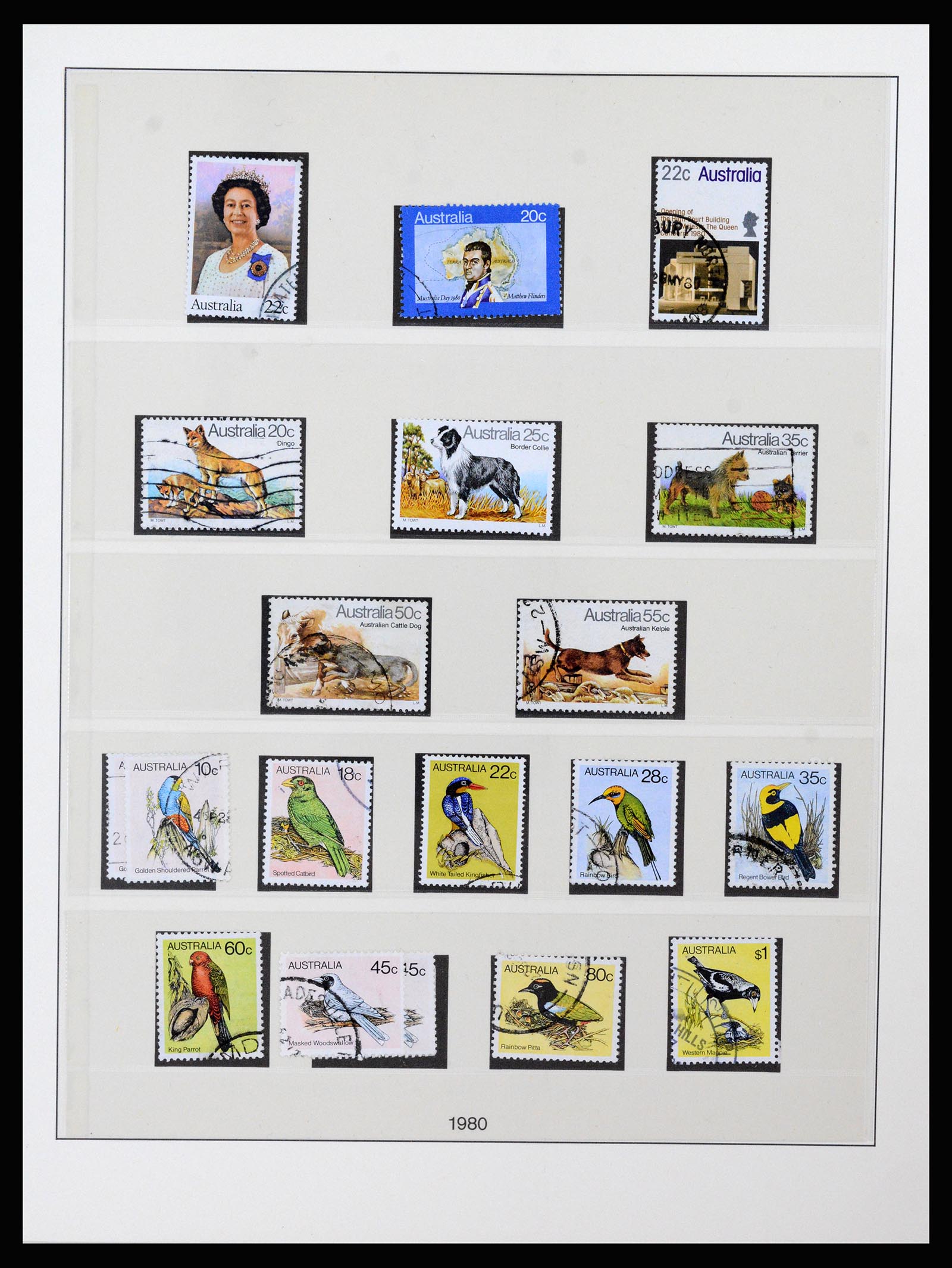 37259 046 - Postzegelverzameling 37259 Australië 1951-2016.
