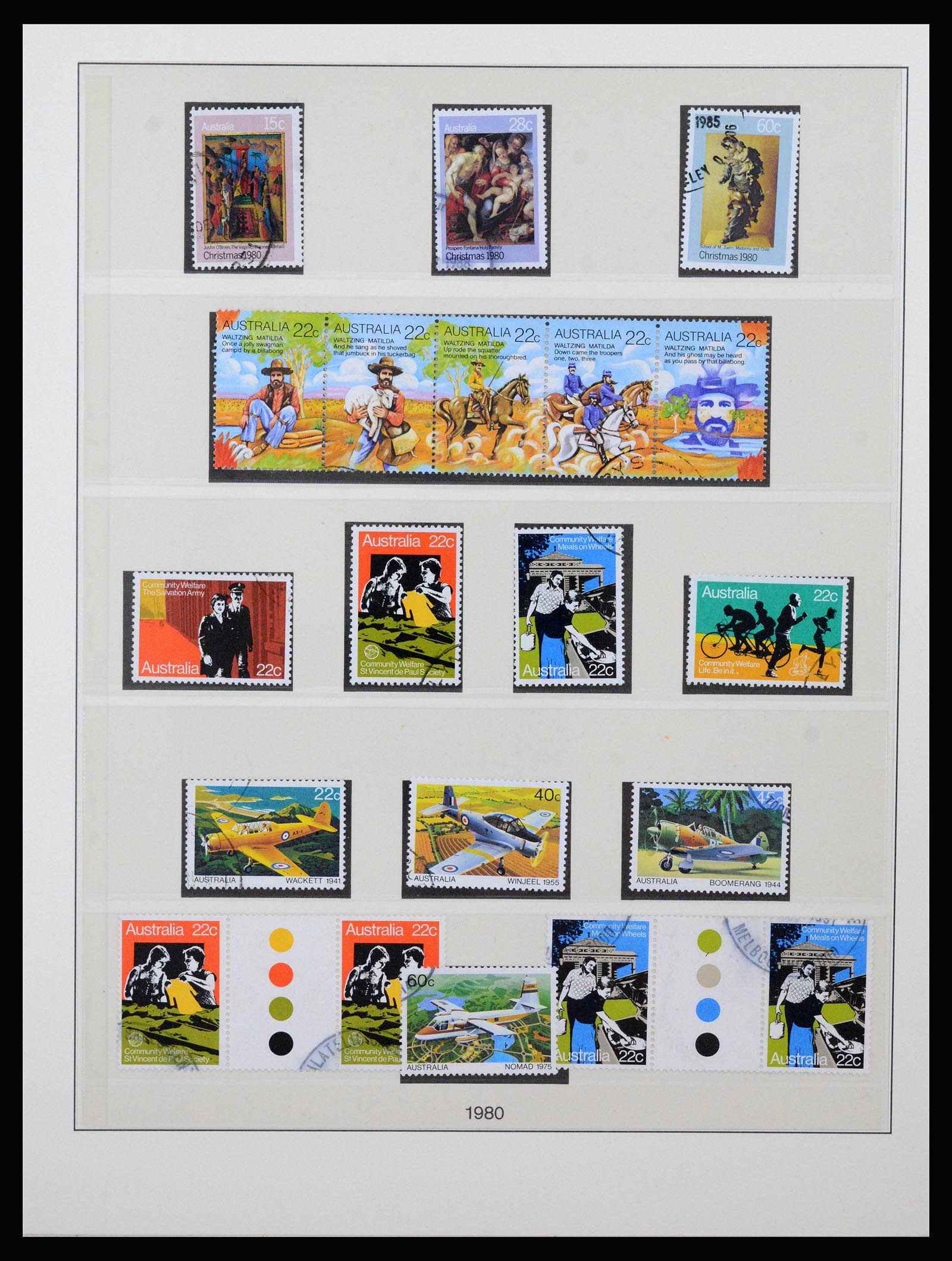 37259 048 - Postzegelverzameling 37259 Australië 1951-2016.