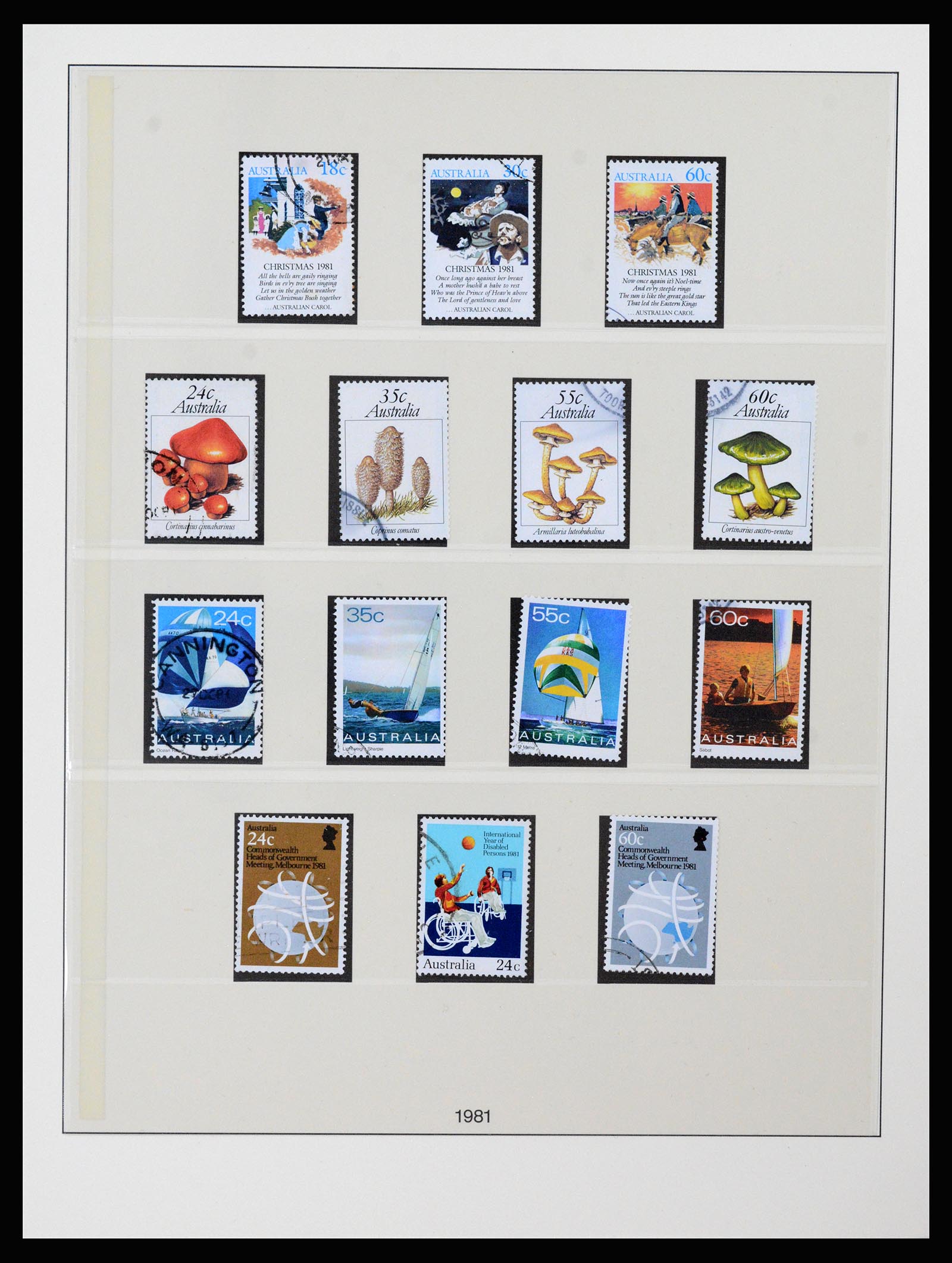 37259 051 - Postzegelverzameling 37259 Australië 1951-2016.