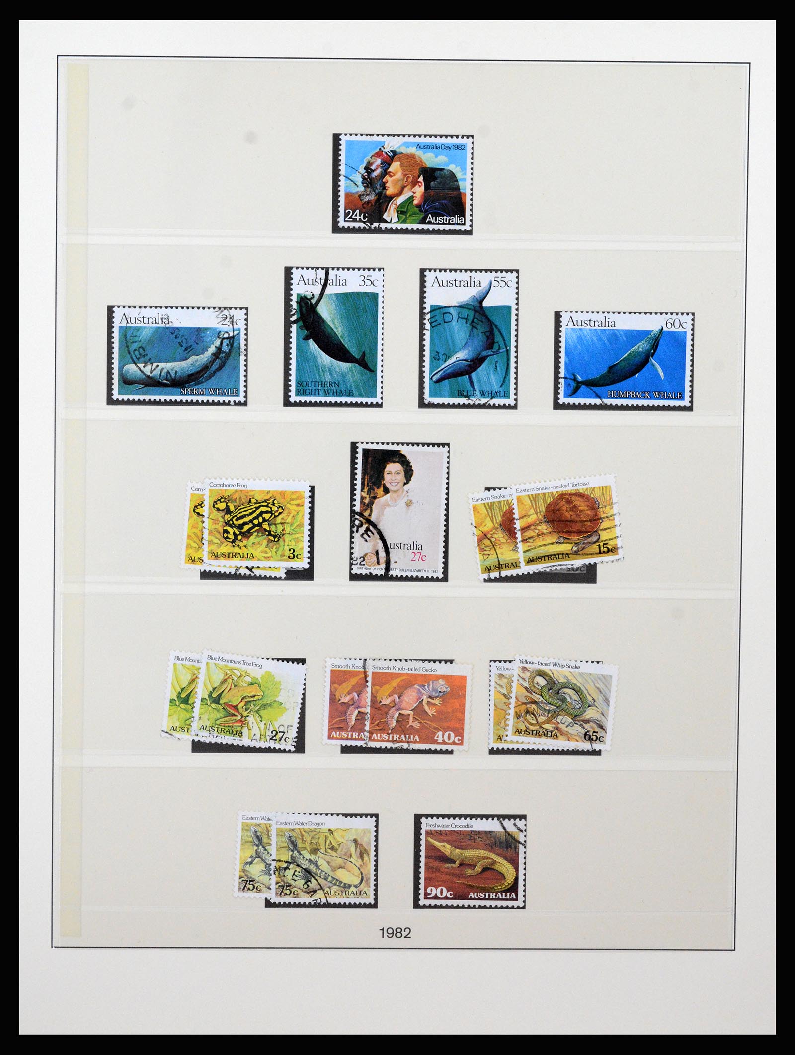 37259 052 - Postzegelverzameling 37259 Australië 1951-2016.