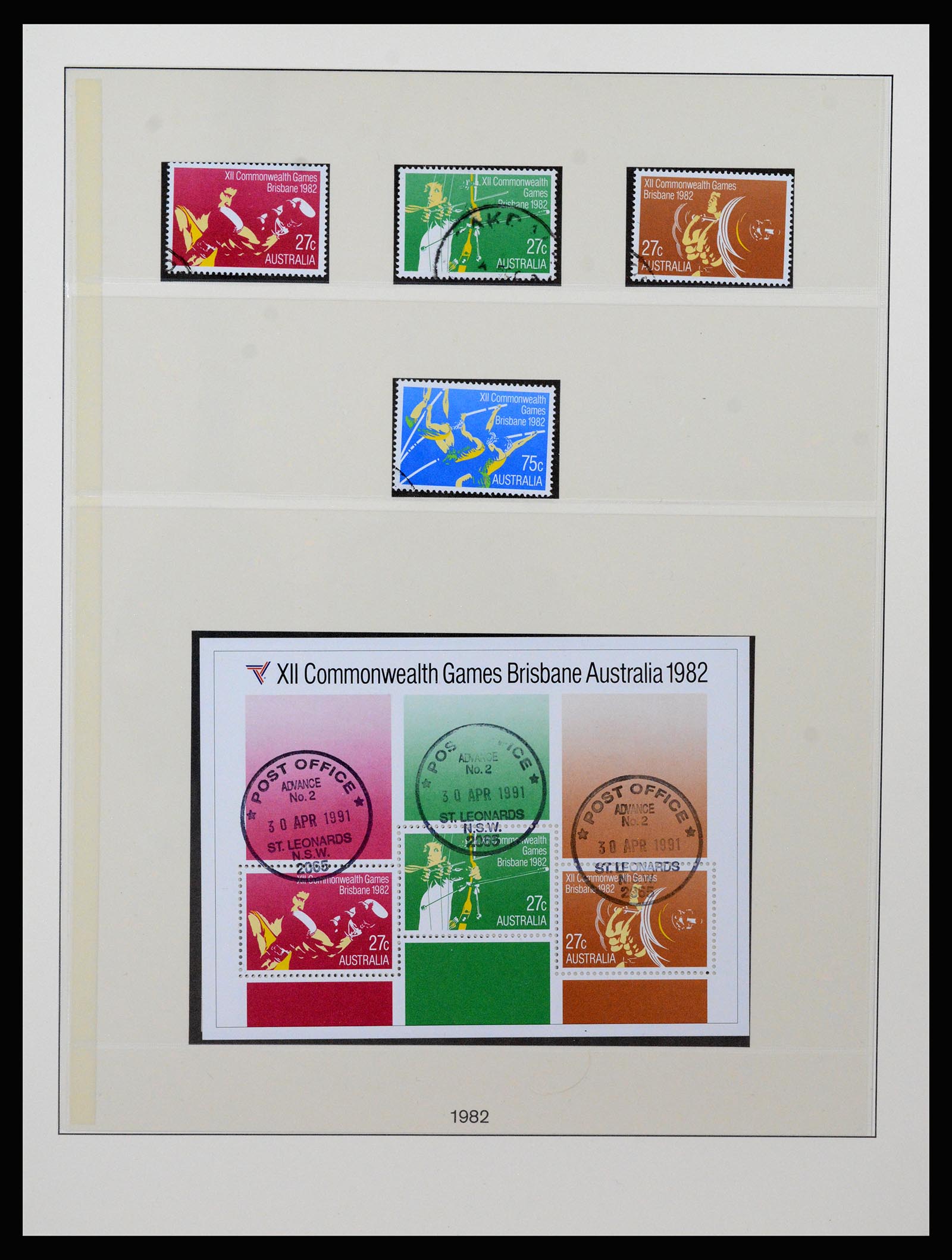 37259 054 - Postzegelverzameling 37259 Australië 1951-2016.