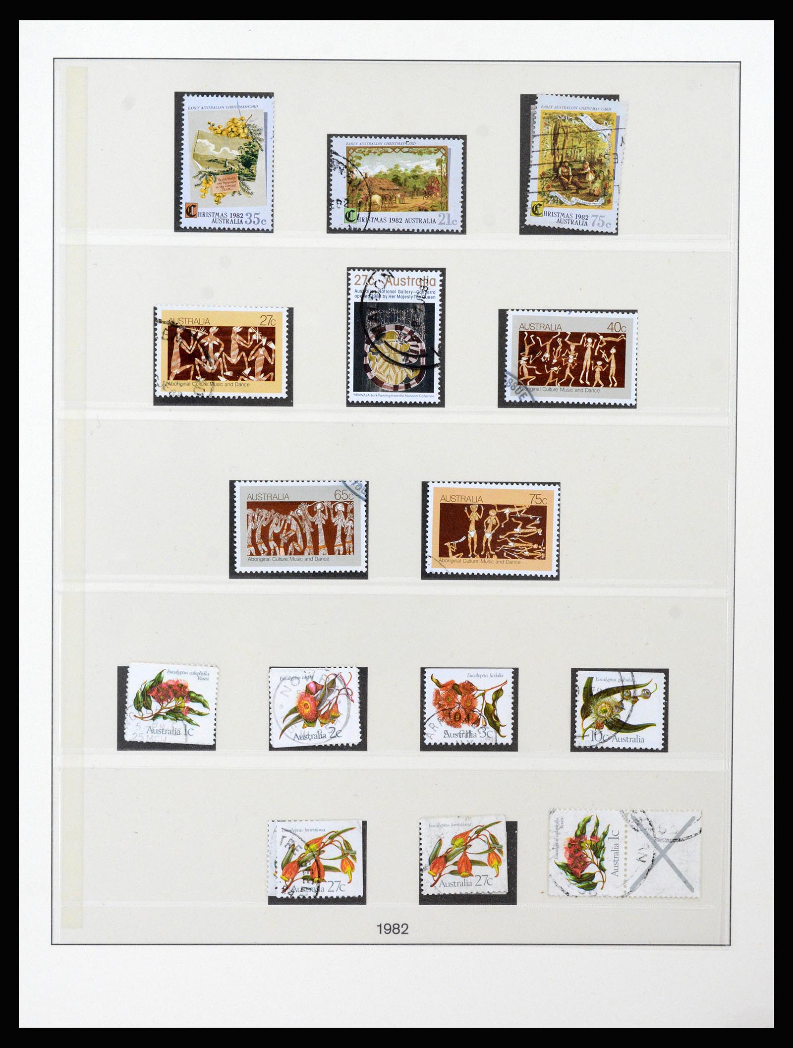 37259 055 - Postzegelverzameling 37259 Australië 1951-2016.