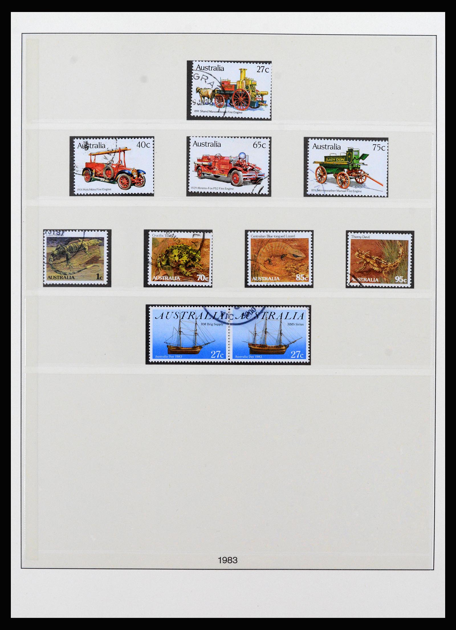 37259 056 - Postzegelverzameling 37259 Australië 1951-2016.