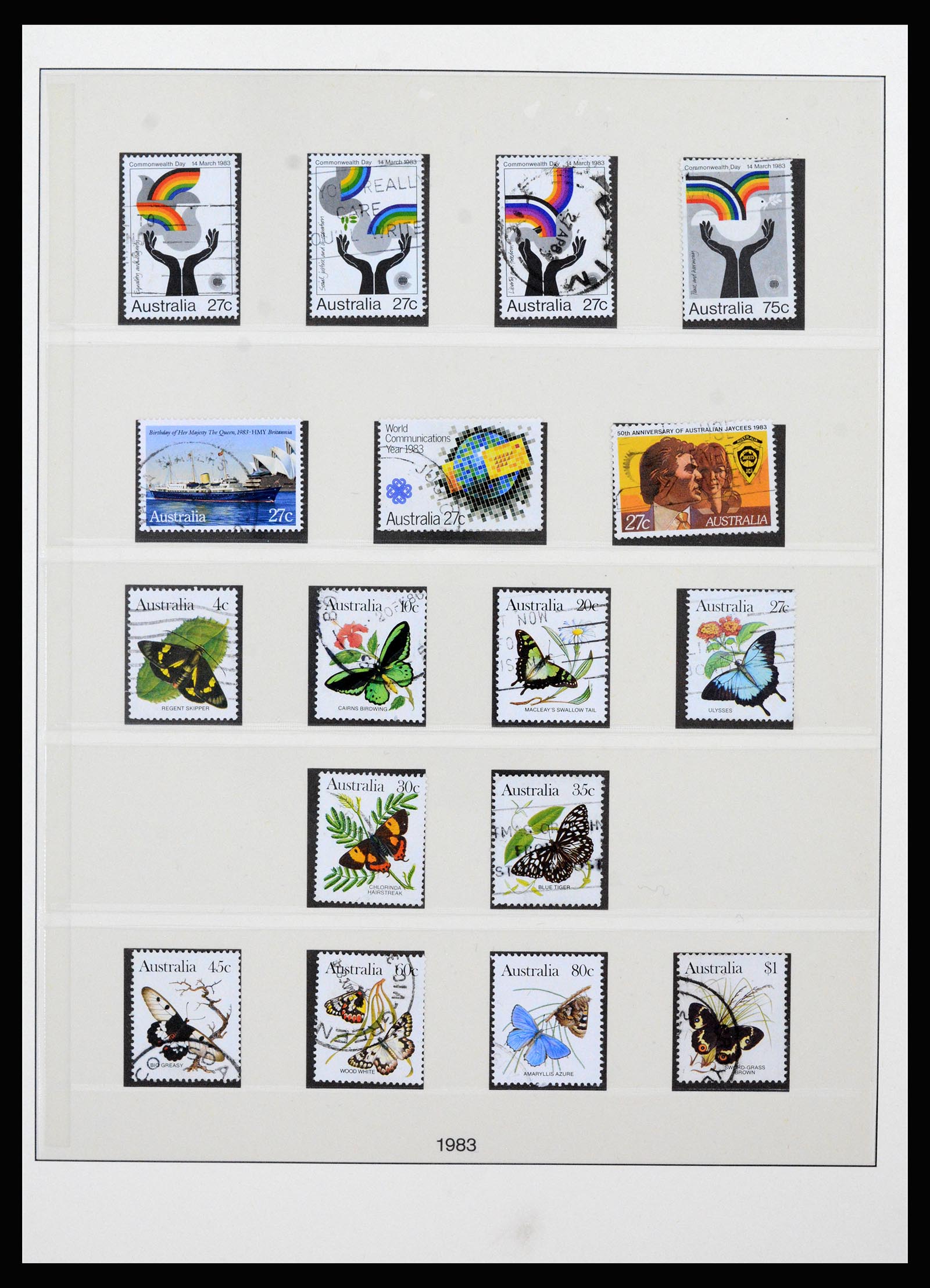 37259 057 - Postzegelverzameling 37259 Australië 1951-2016.