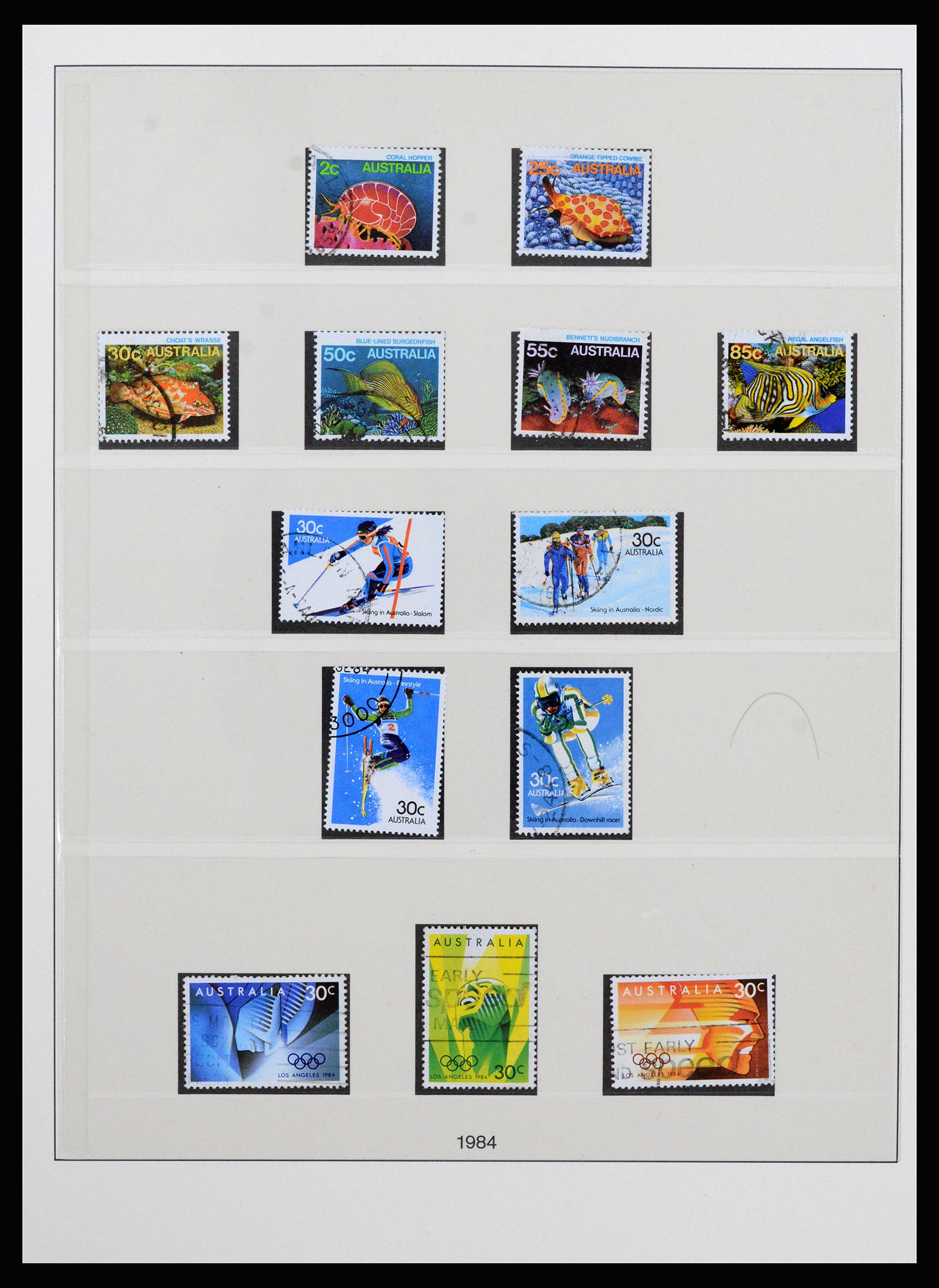 37259 061 - Postzegelverzameling 37259 Australië 1951-2016.