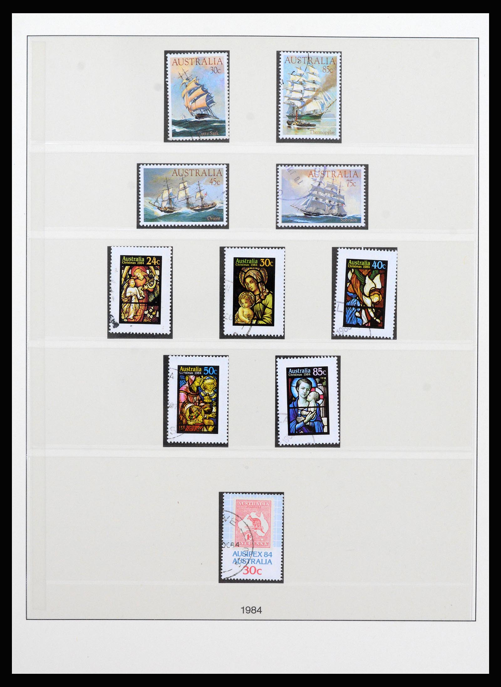 37259 062 - Postzegelverzameling 37259 Australië 1951-2016.